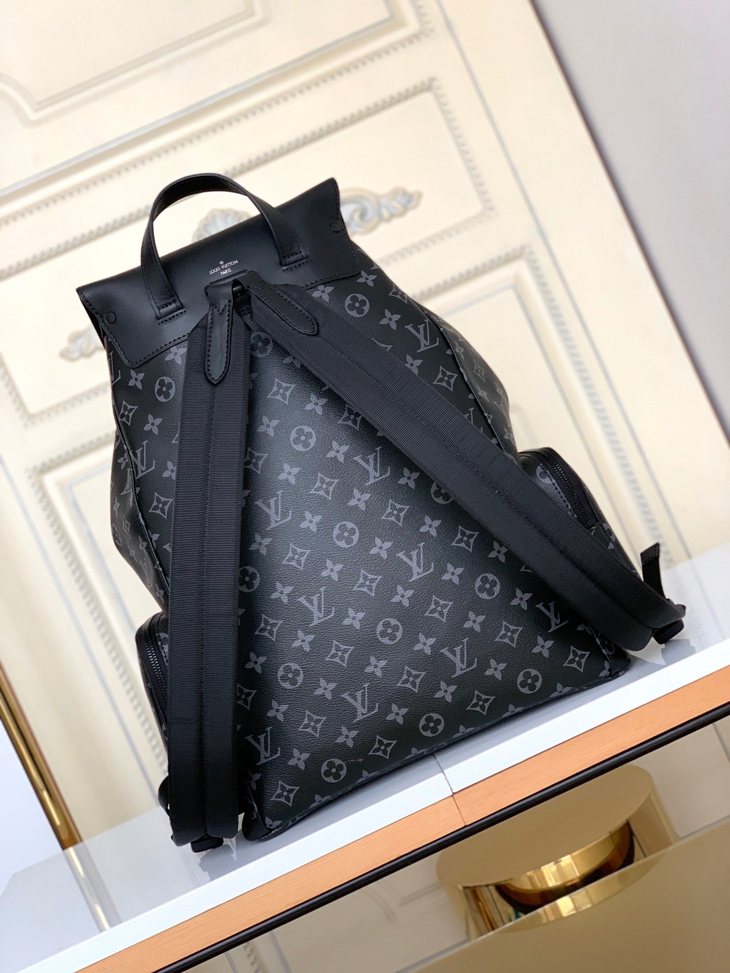 LV Monogram Eclipse Trio Backpack Backpack M45538
