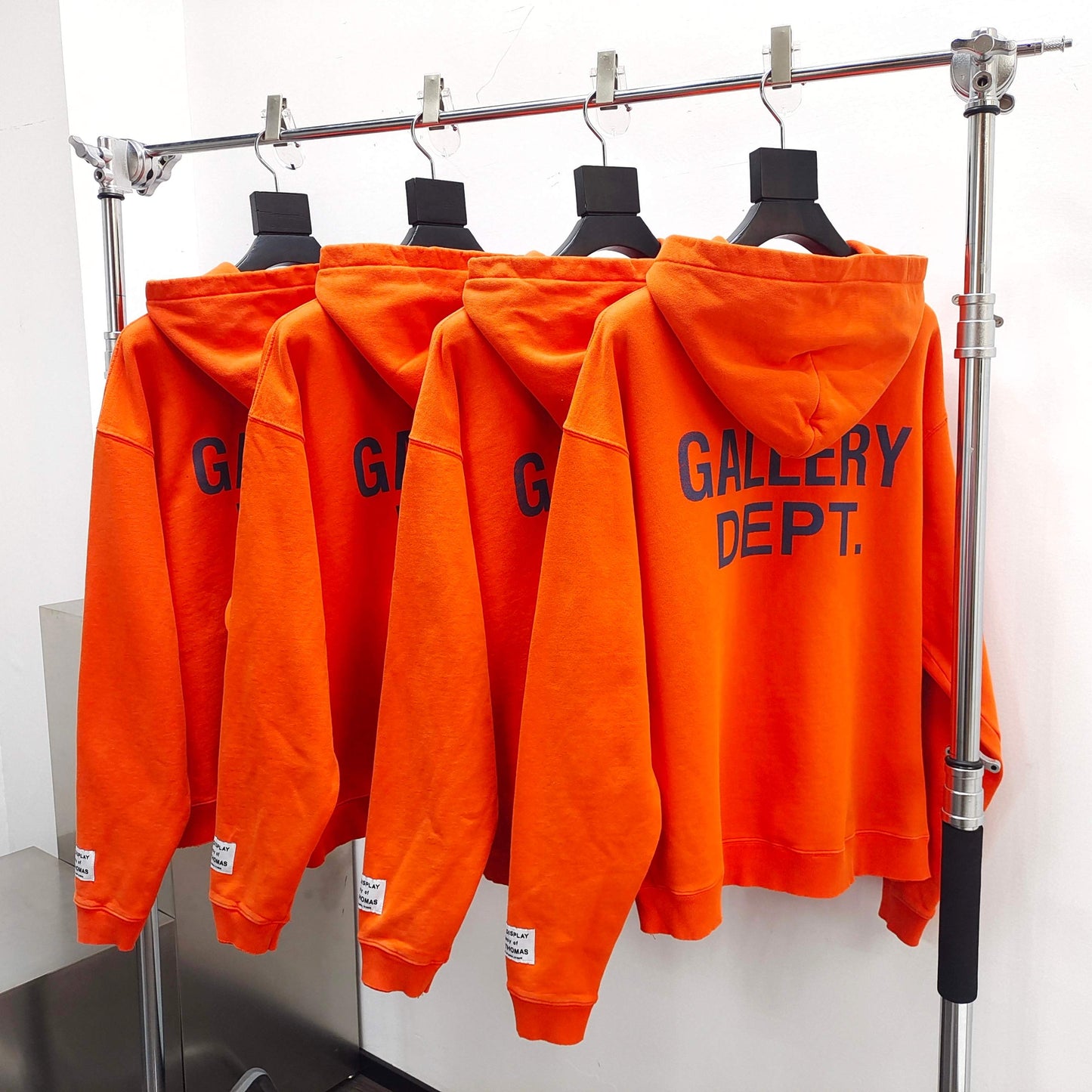 Gallery Dept. 90'S GD LOGO HOODIE TOMATOE RED