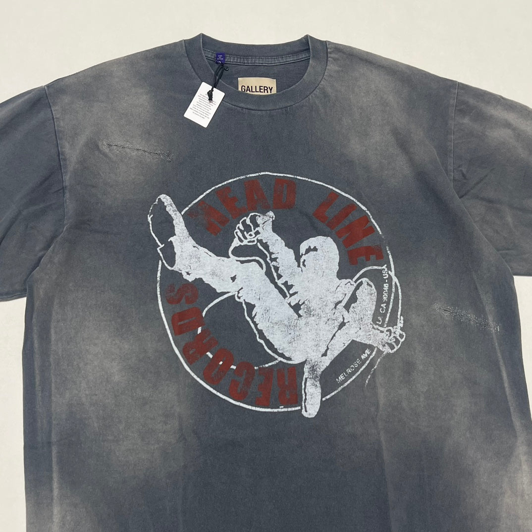 Gallery Dept. HEADLINE RECORDS TEE IN GREY
