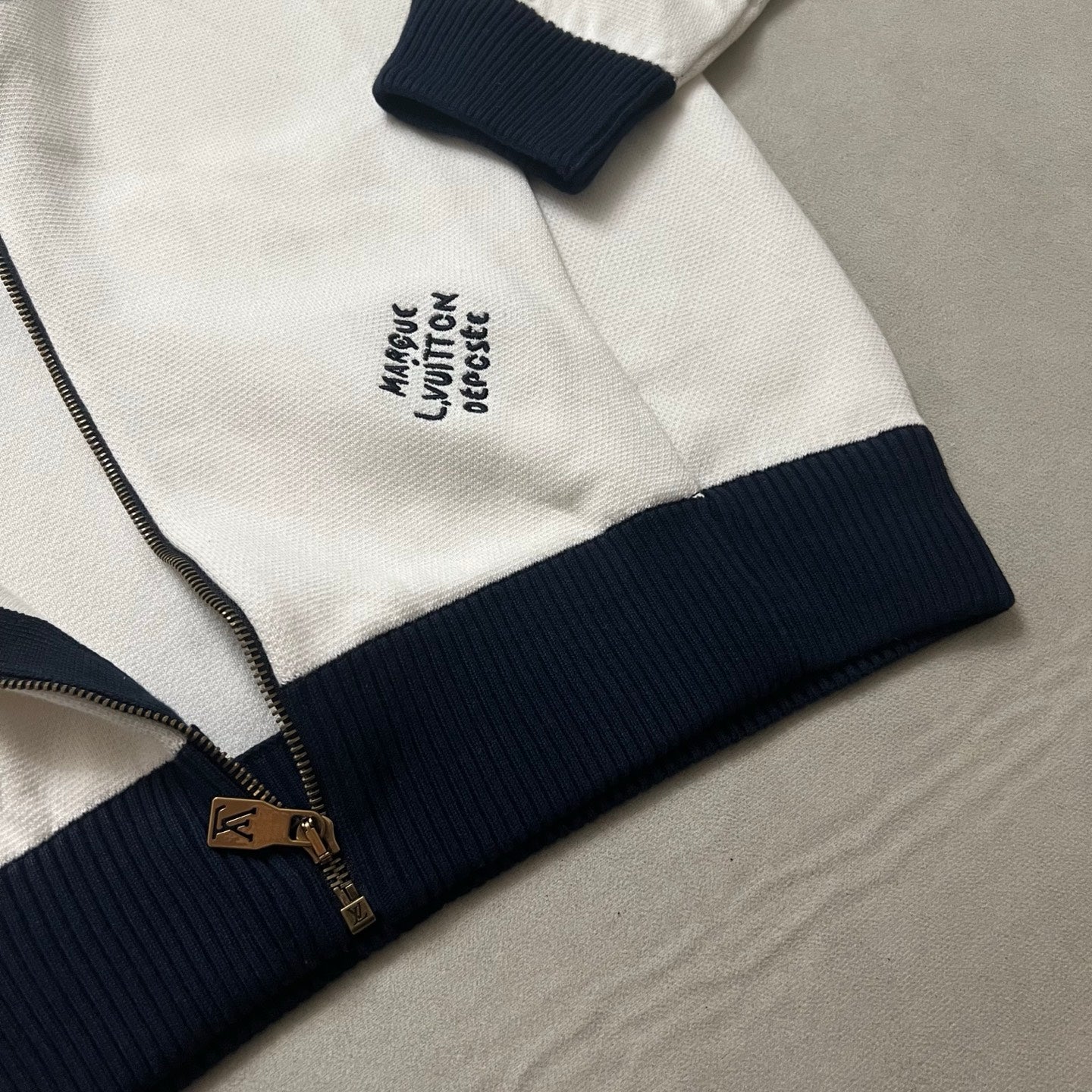 LV Knitted Cotton Sailor Blouson 1AFQPY