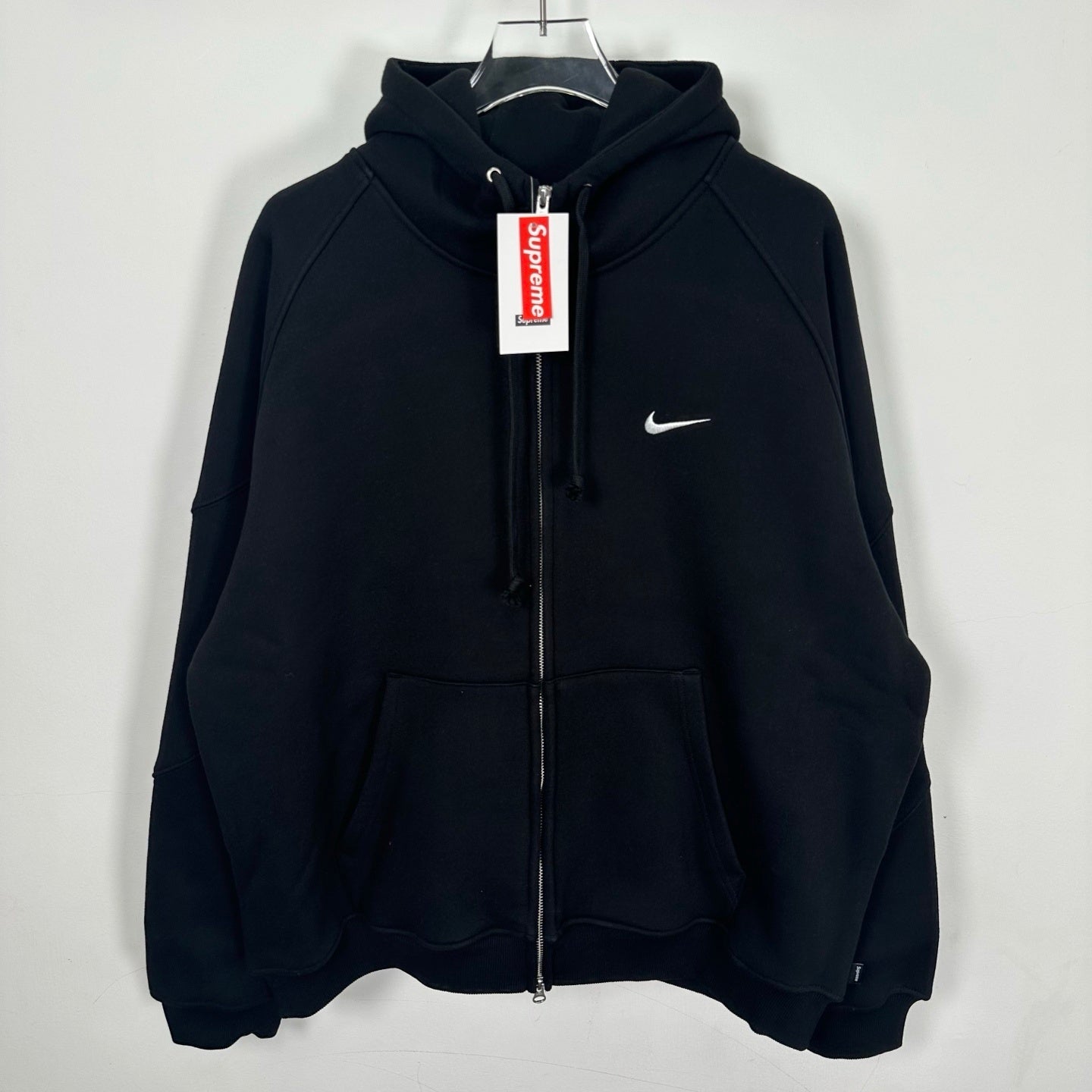 SUP x Nike Zip Up Hooded Sweatshirt