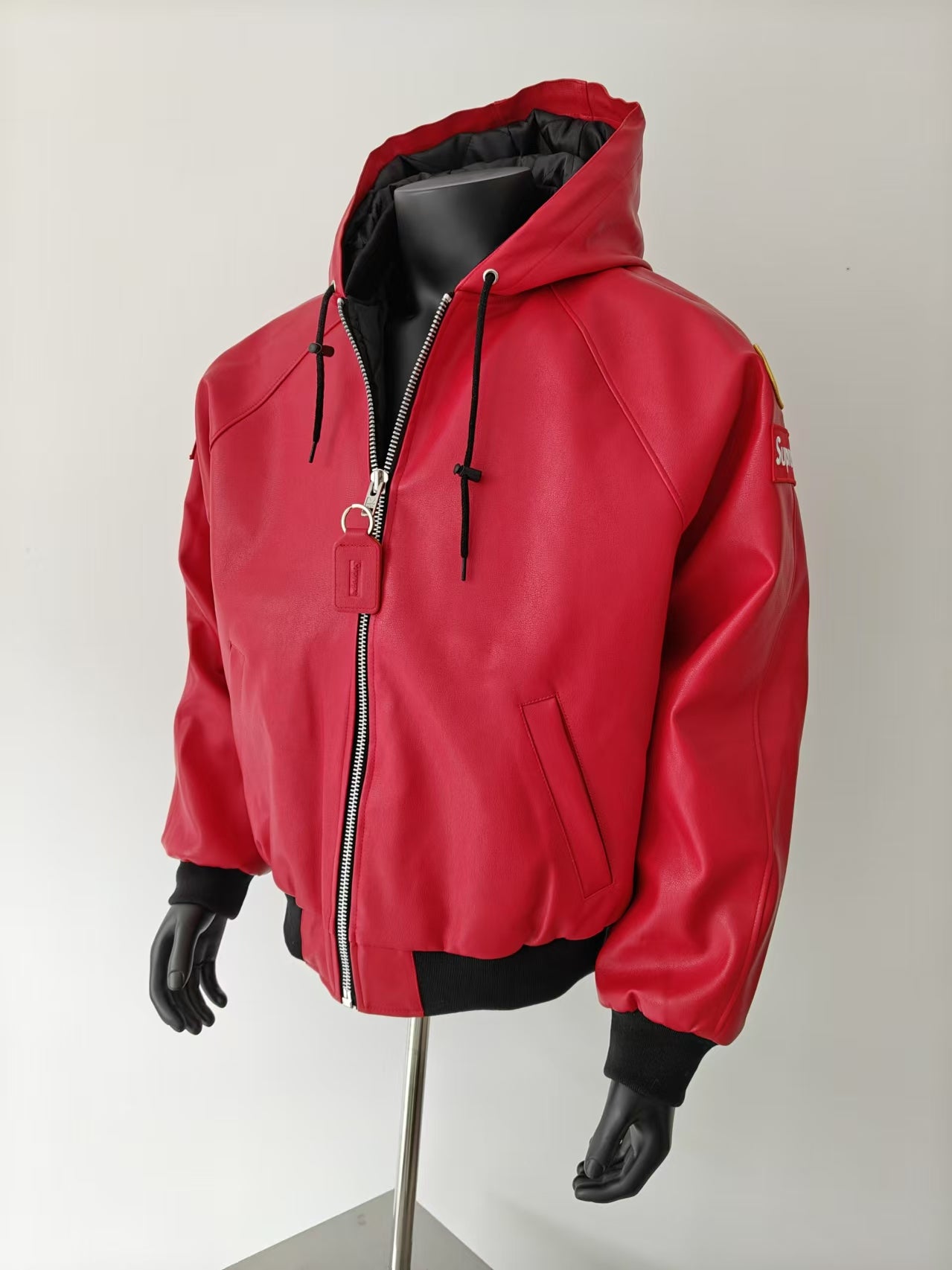 SUP x Vanson Leathers Hooded Work Jacket