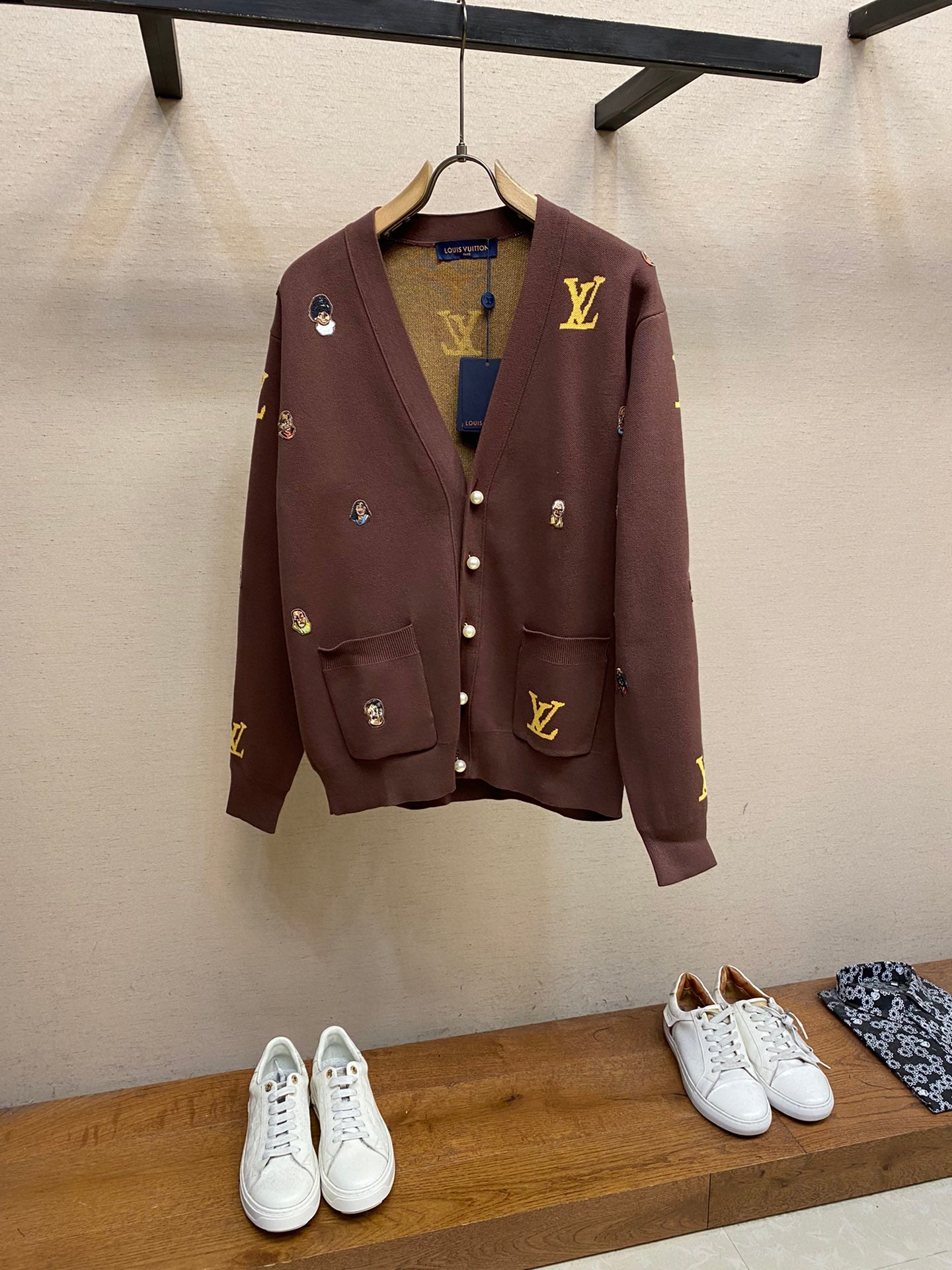 Louis Vuitton SS24 Embroidered Cotton Cardigan