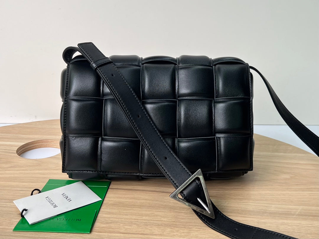 Bottega Veneta Nappa Maxi Intreccio Padded Cassette Crossbody Bag