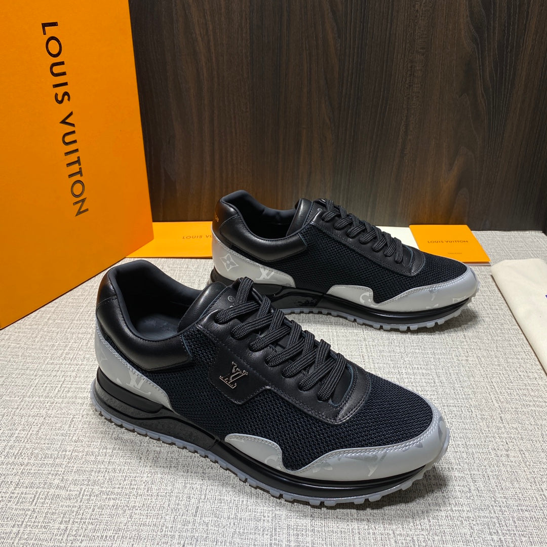 Louis Vuitton run away sneaker black