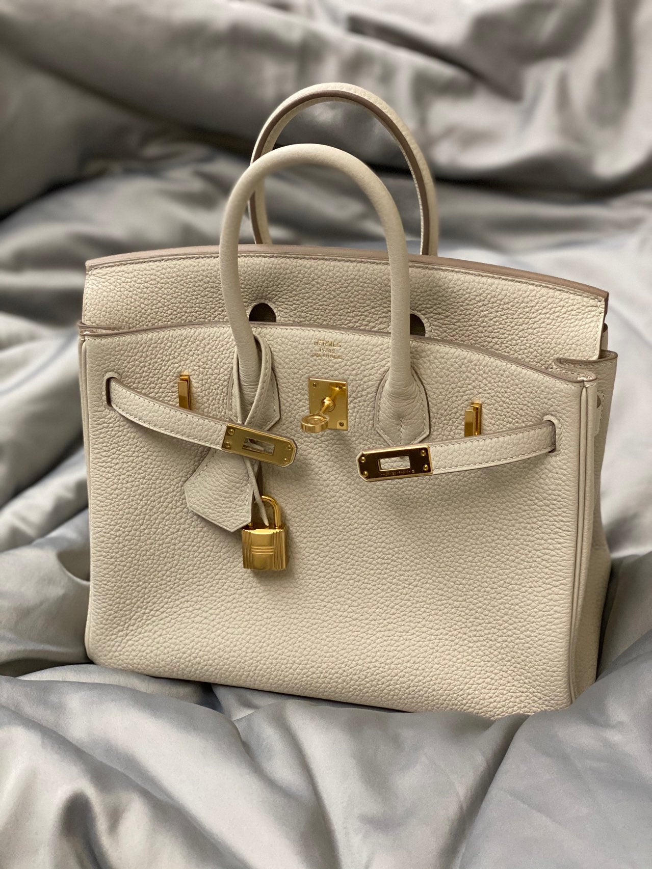 Birkin 25 VEAU EPSOM CRAIE BAG