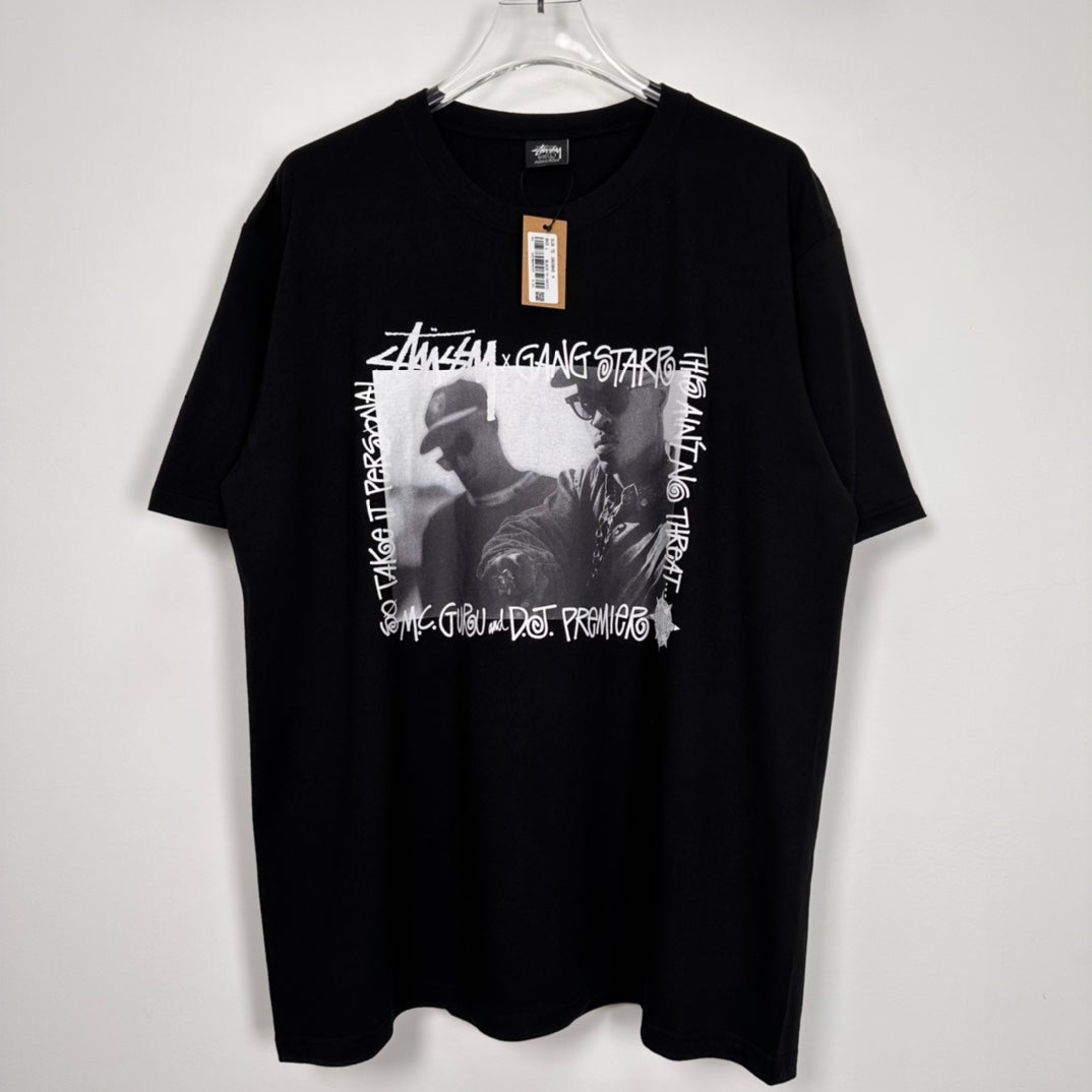 Stüssy Gang Starr take it Personal Tee White SS23