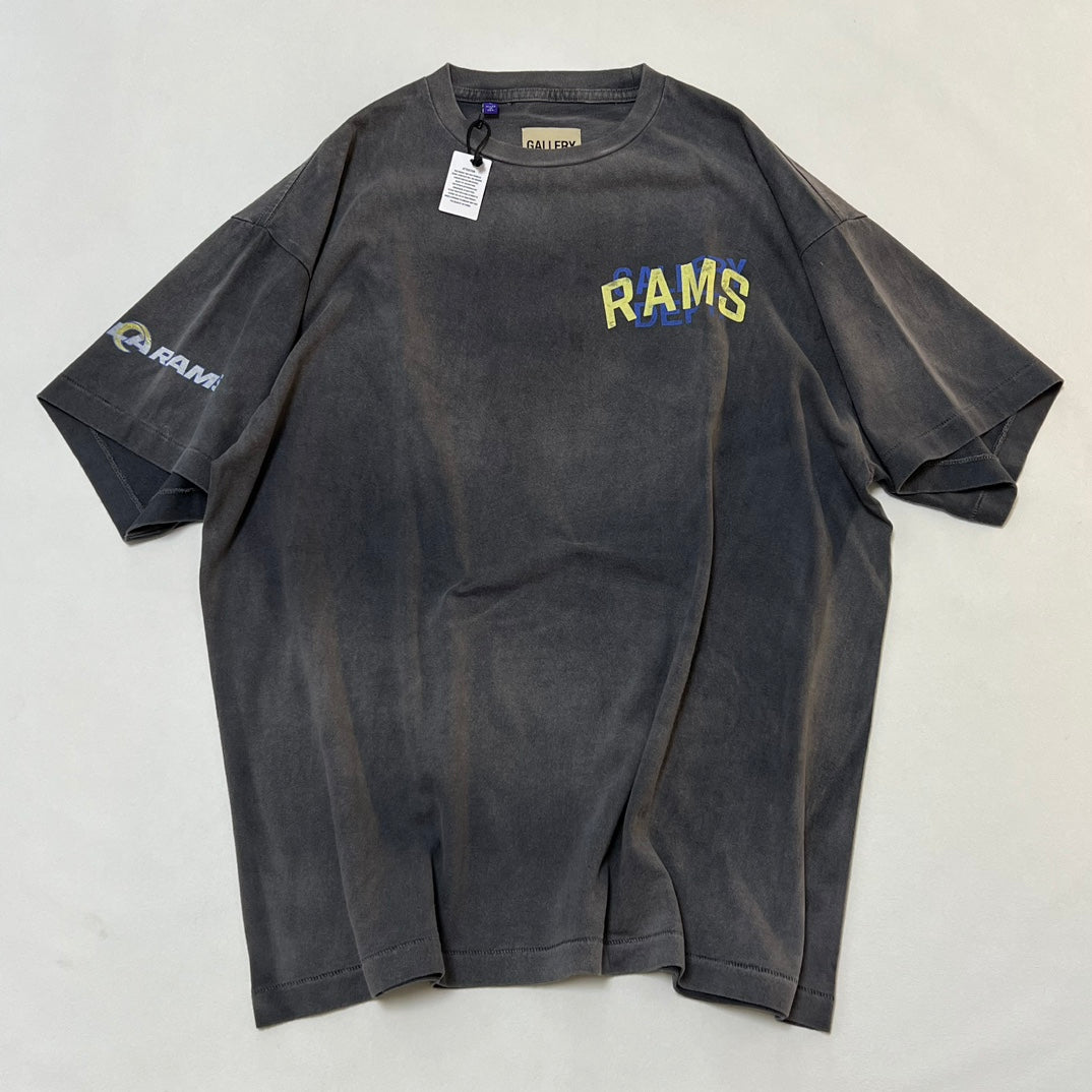 Gallery Dept. La Rams Sun Faded Tee Black