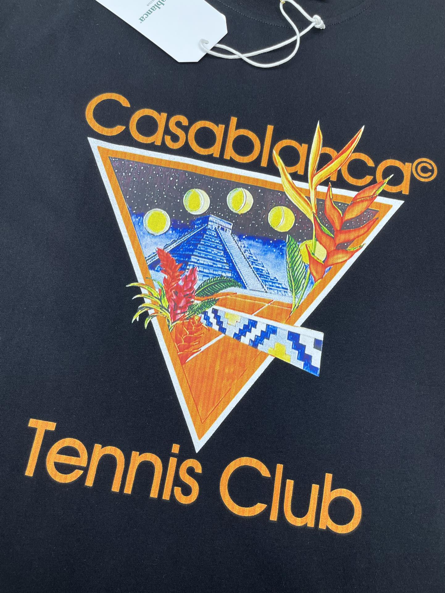 Casablanca Tennis club icon tee