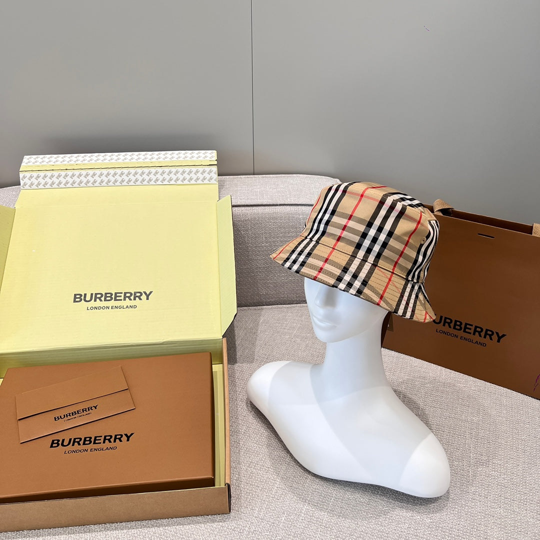 Burberry Check Bucket Hat