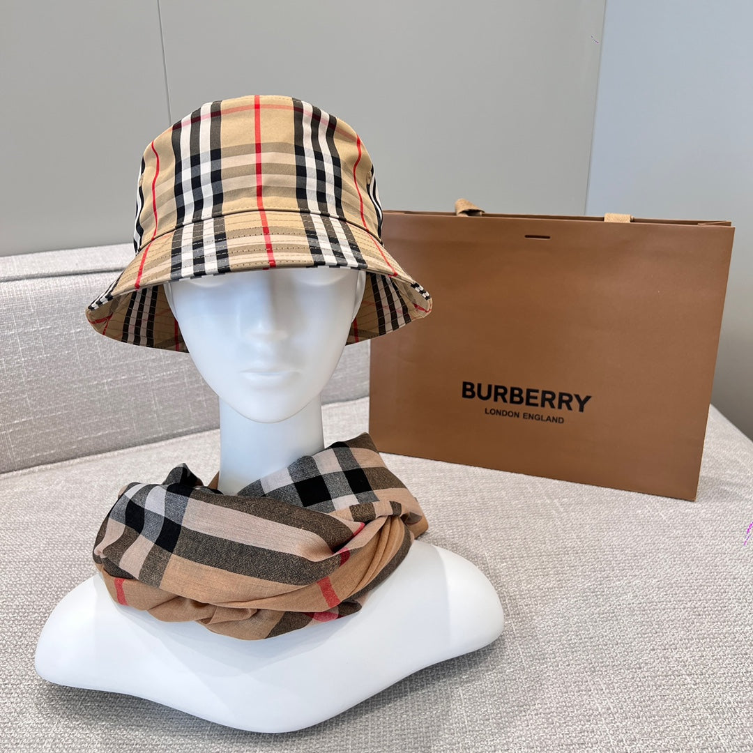 Burberry Check Bucket Hat