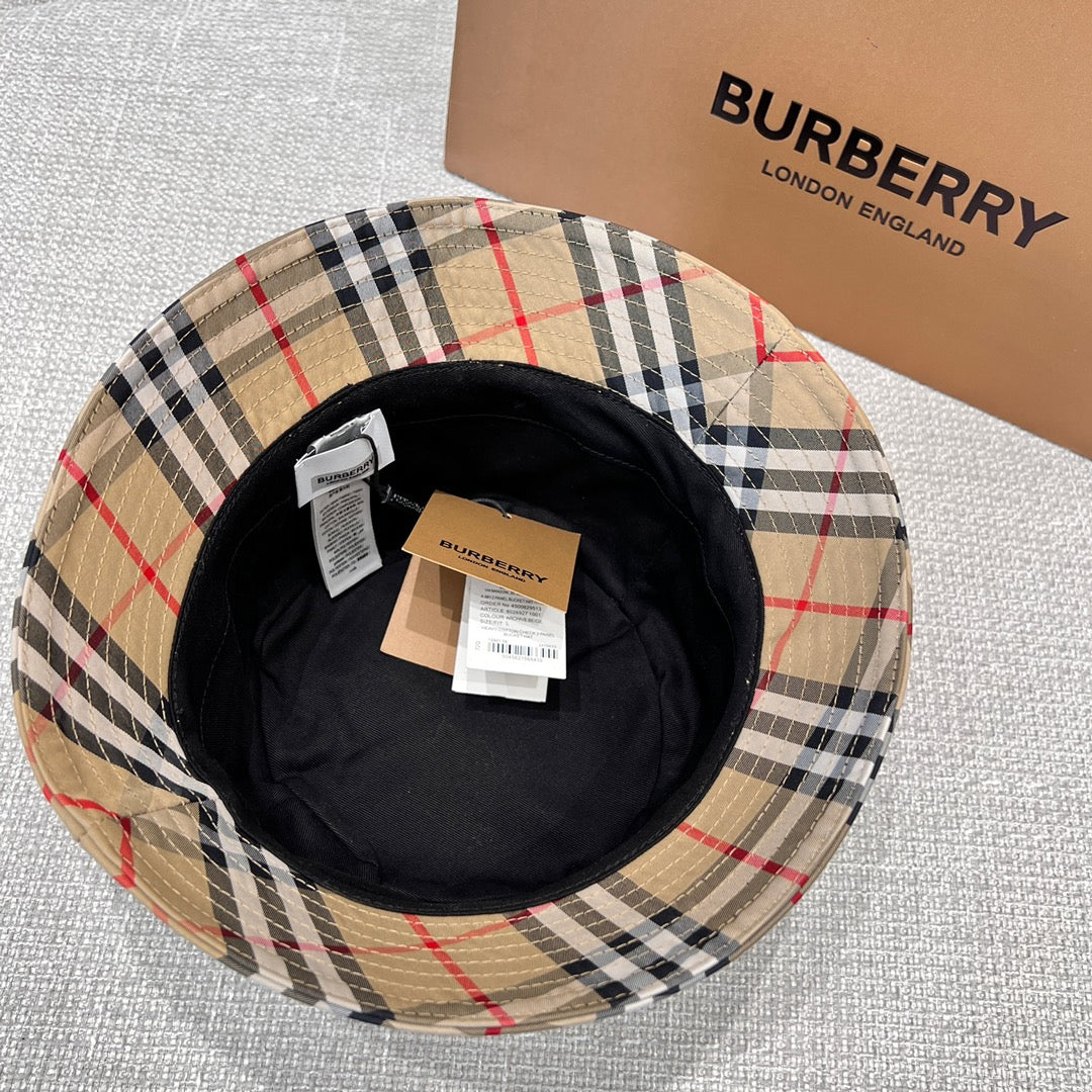 Burberry Check Bucket Hat