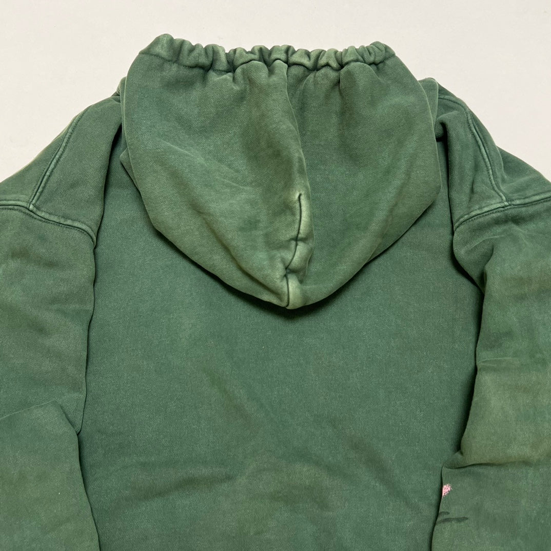 GALLERY DEPT. CENTER LOGO DEPT HOODIE/VINTAGE GREEN