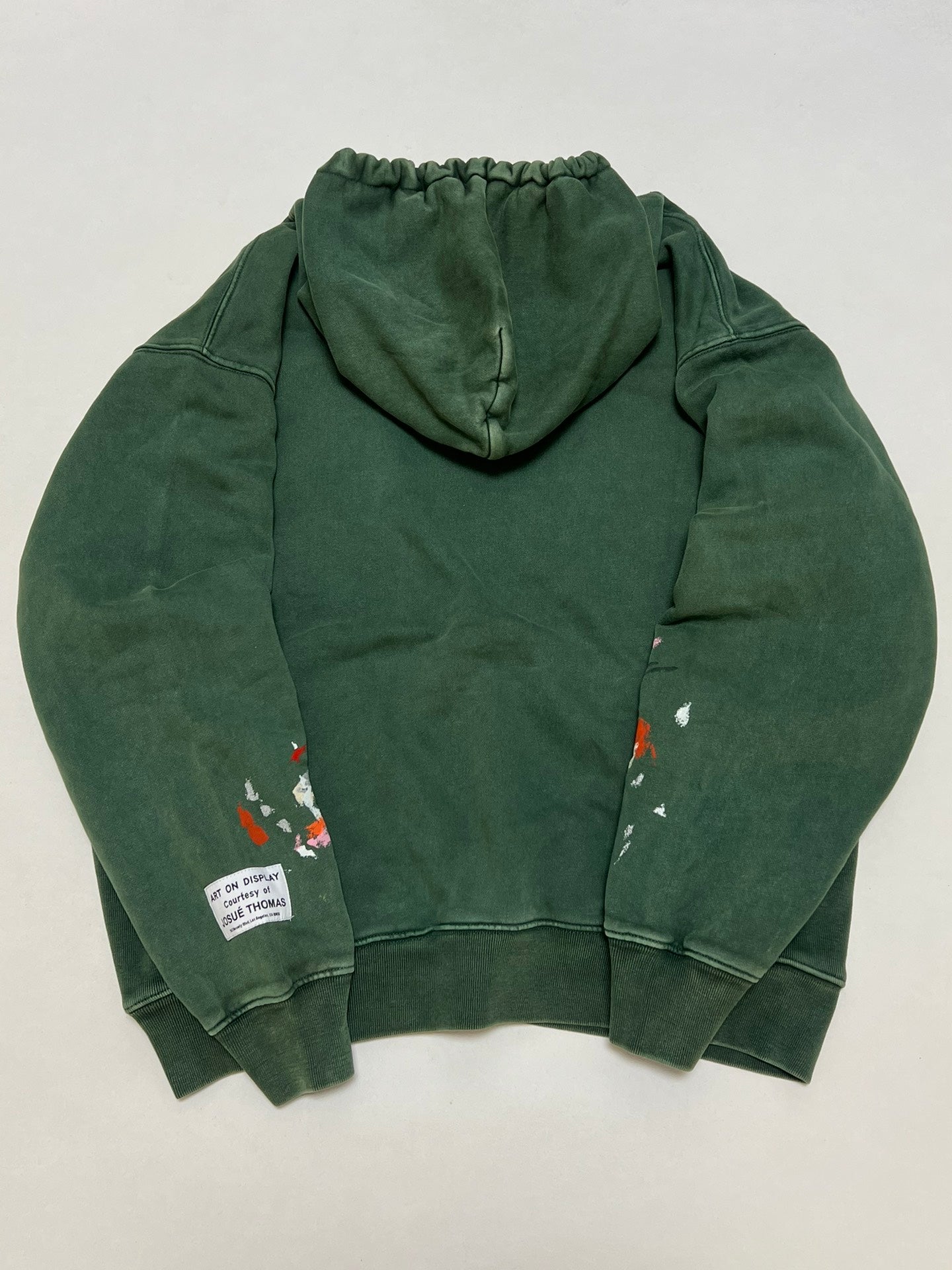 GALLERY DEPT. CENTER LOGO DEPT HOODIE/VINTAGE GREEN