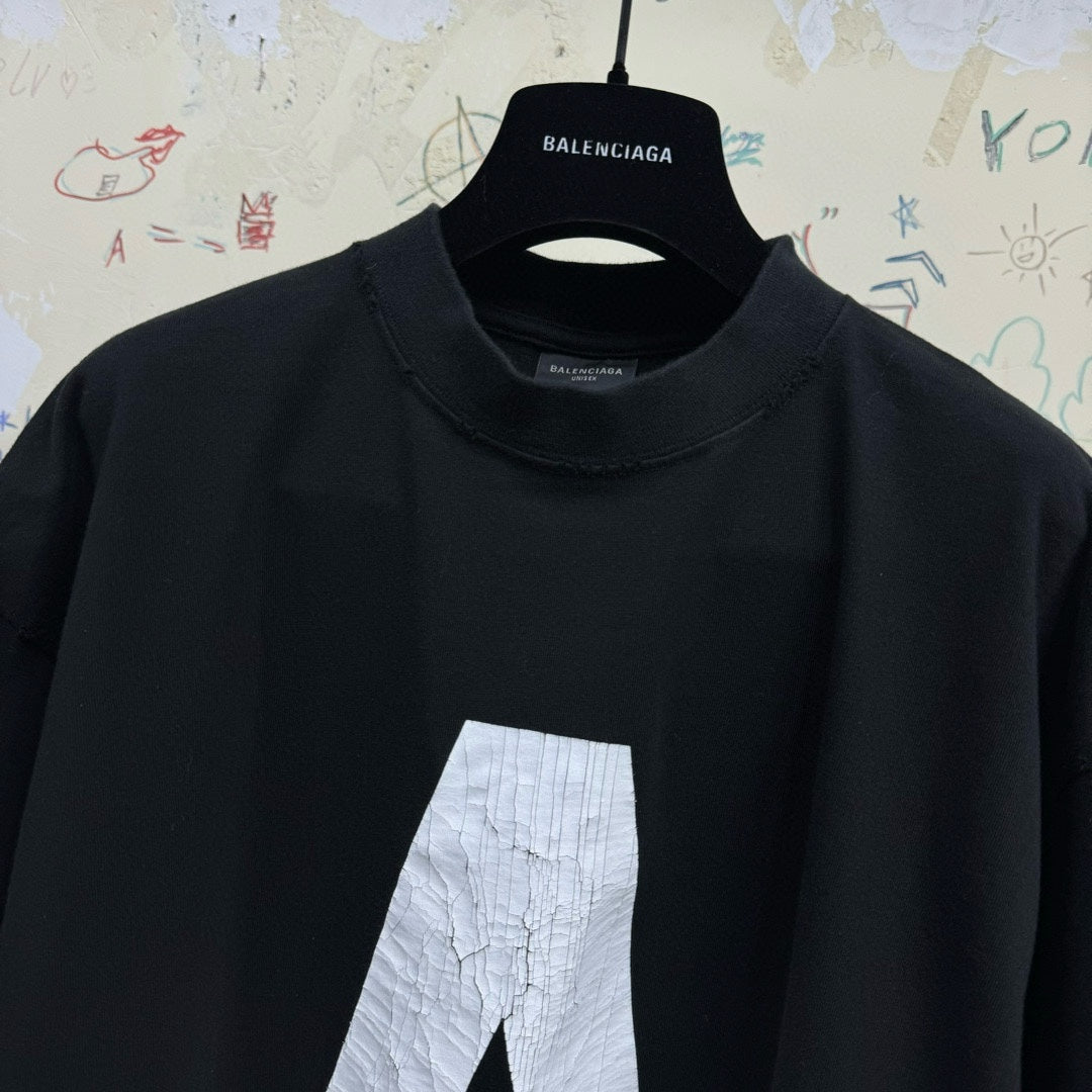 BALENCIAGA ARCHIVE OVERSIZED T-SHIRT IN BLACK