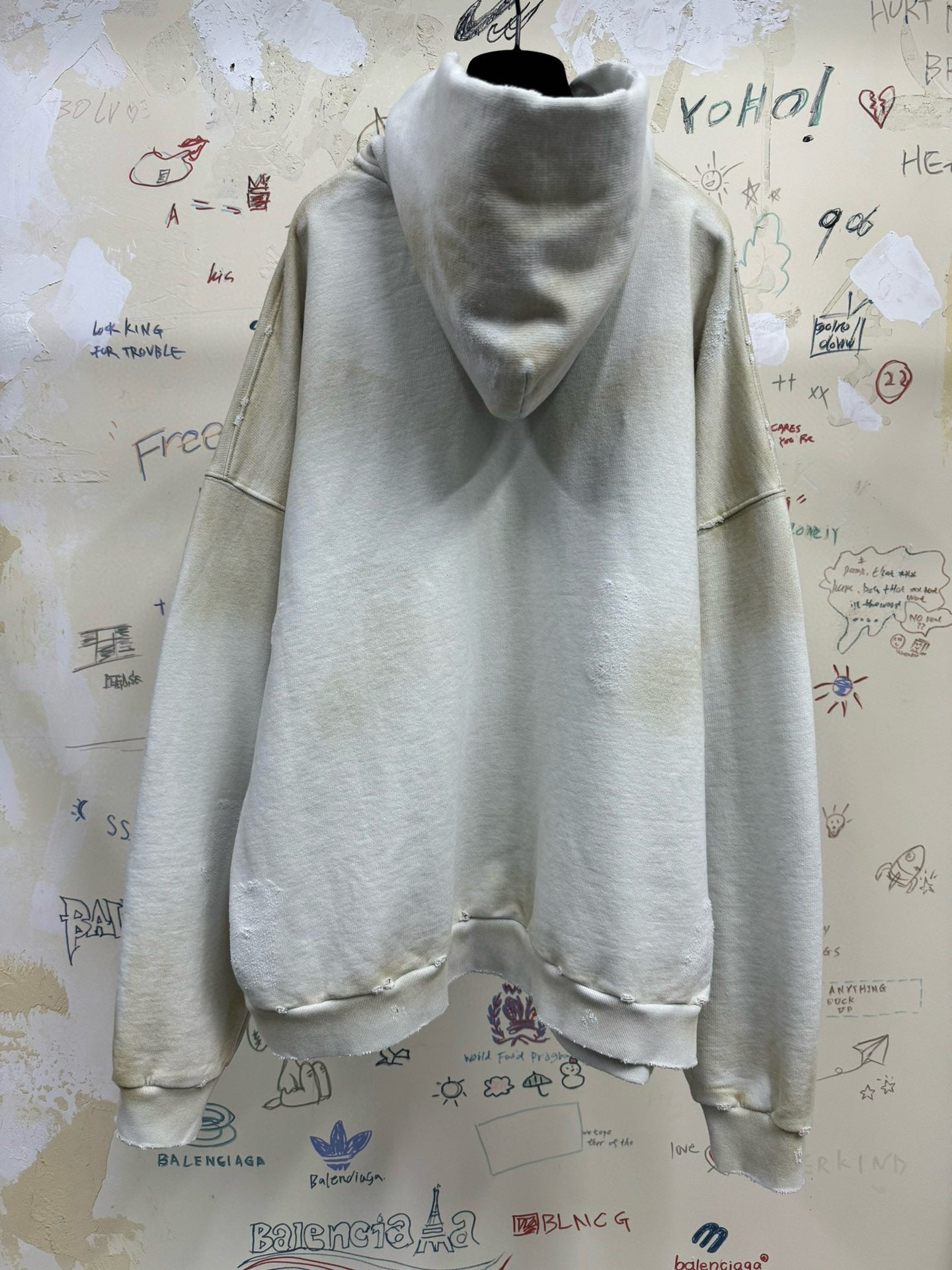 Balenciaga Skater oversized hoodie