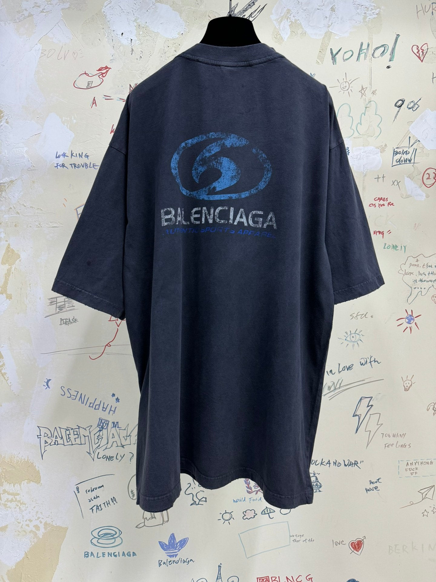 BALENCIAGA SURFER T-SHIRT OVERSIZED