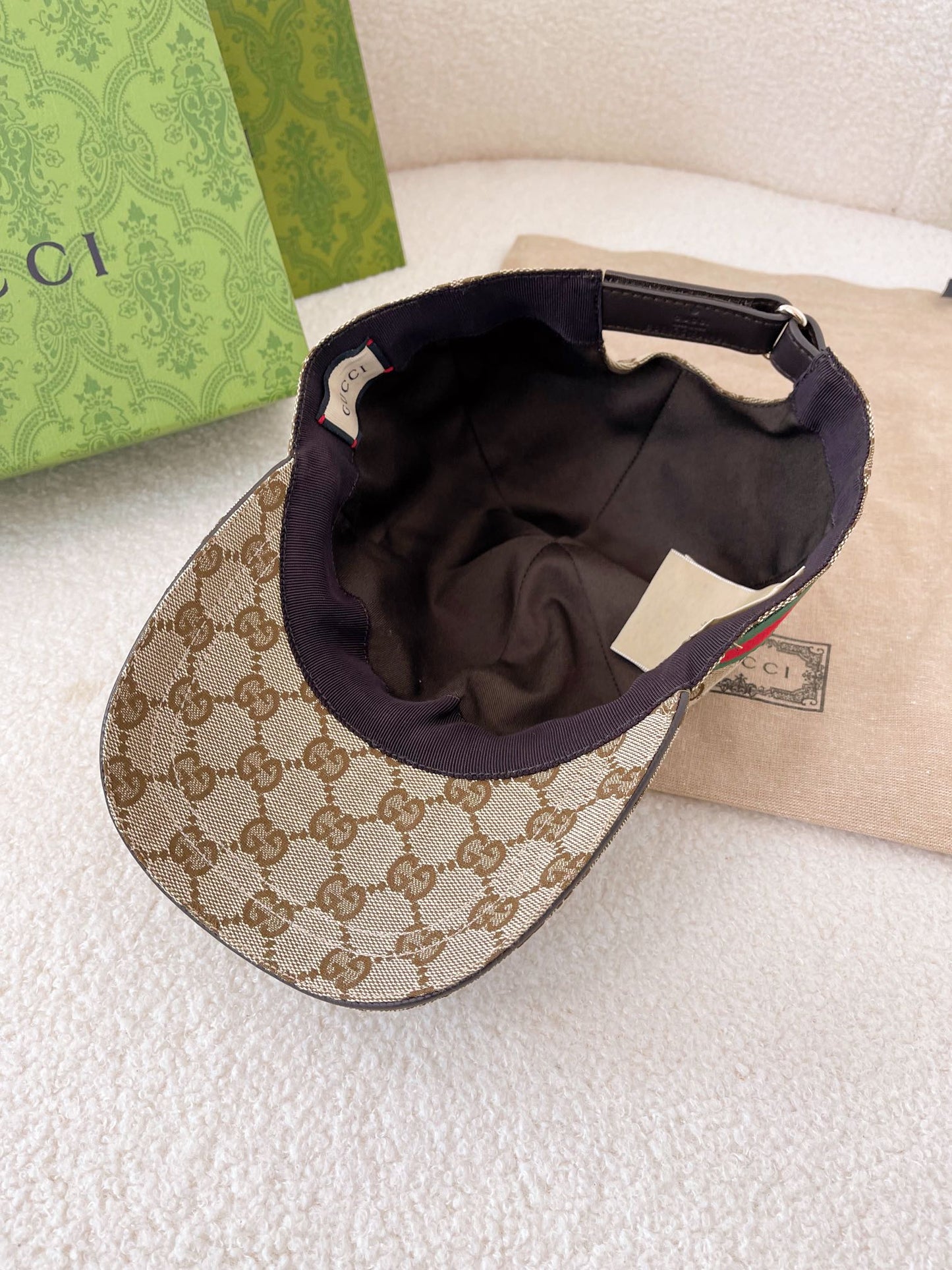 GG Original GG canvas baseball hat with Web