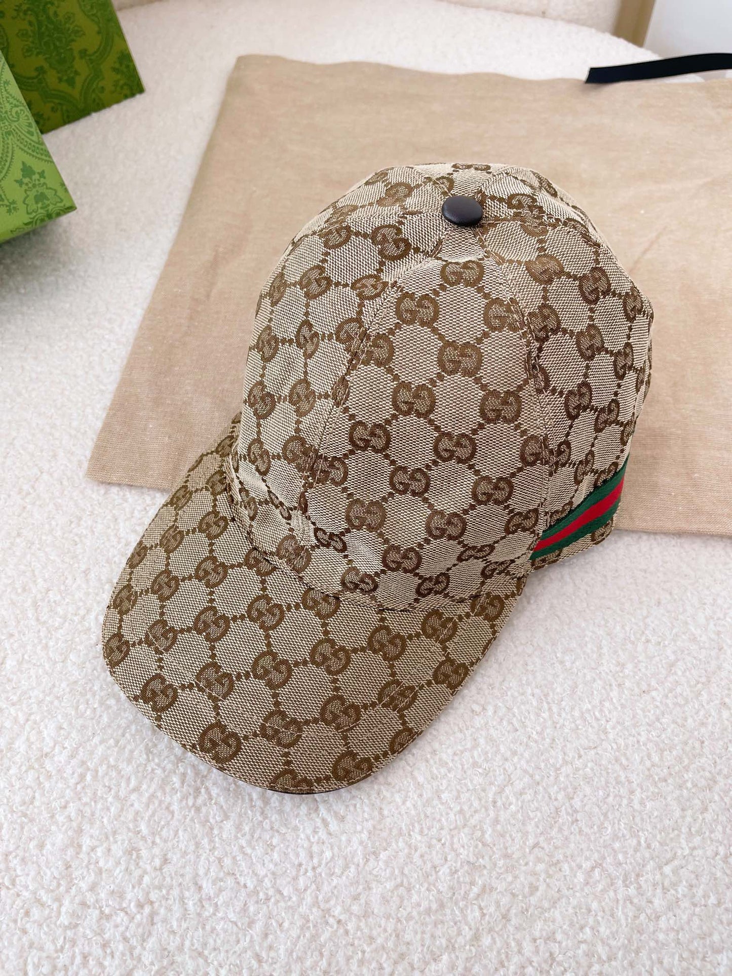 GG Original GG canvas baseball hat with Web