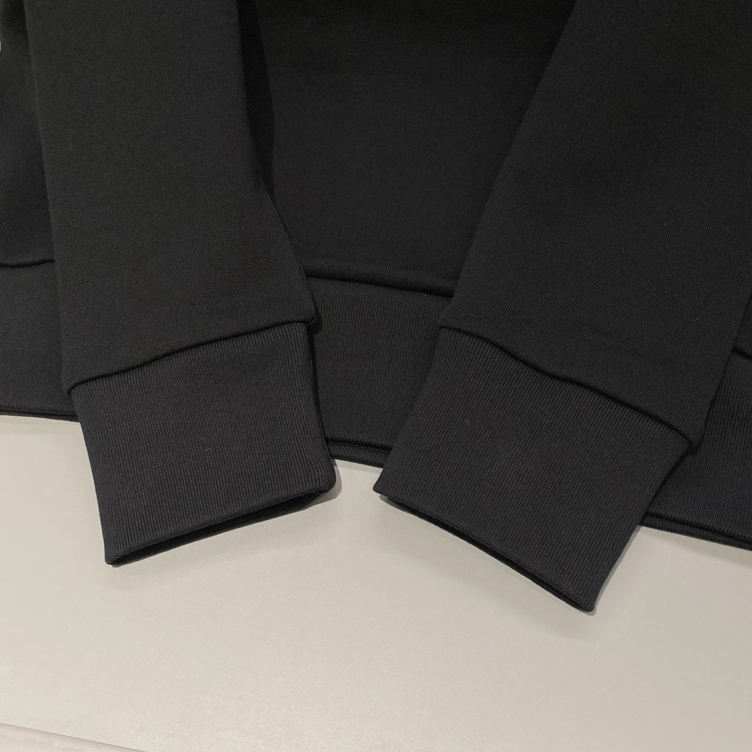 LV embroidery signature hoodie