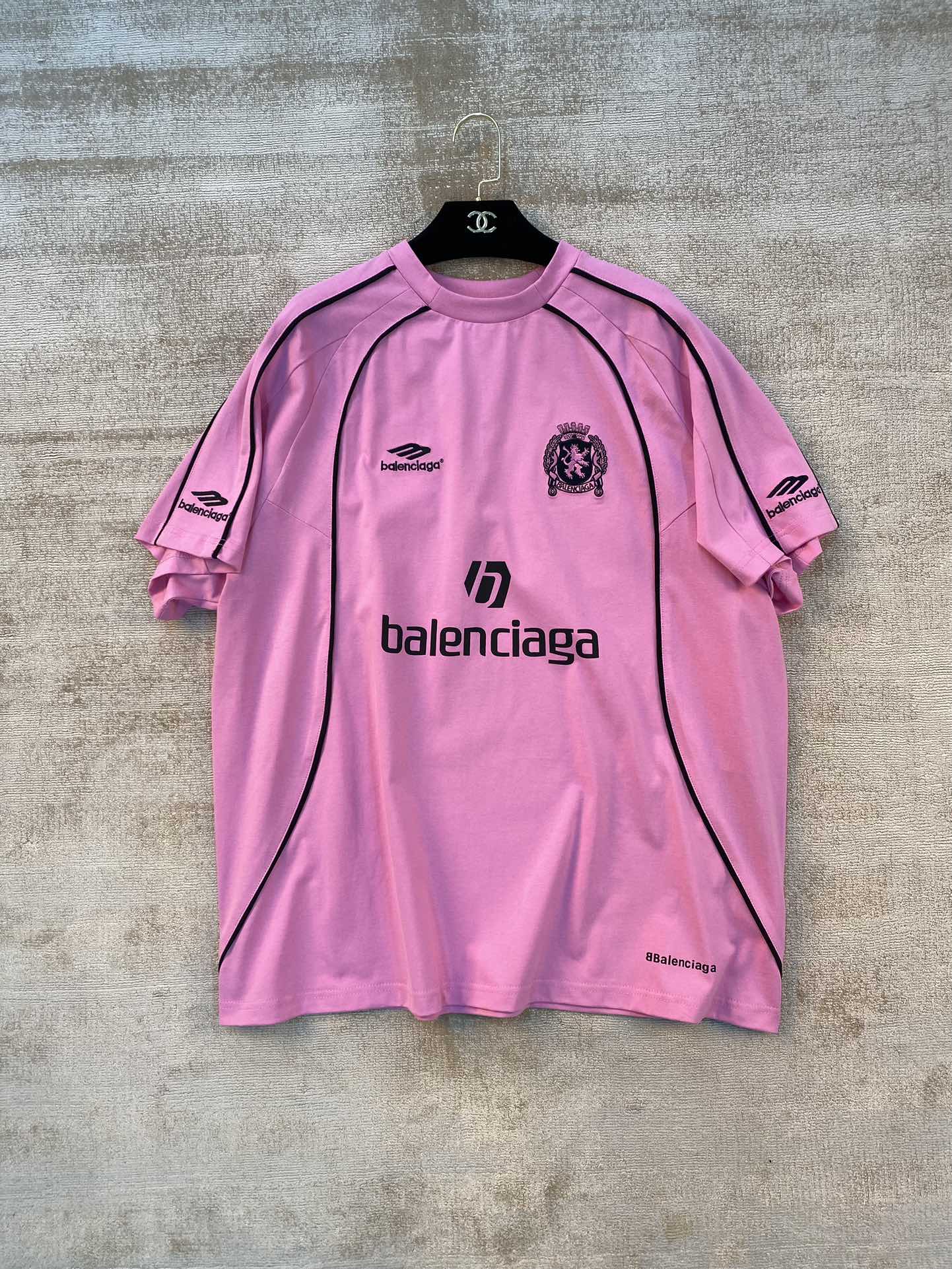 Balenciaga SOCCER T-SHIRT OVERSIZED PARIS