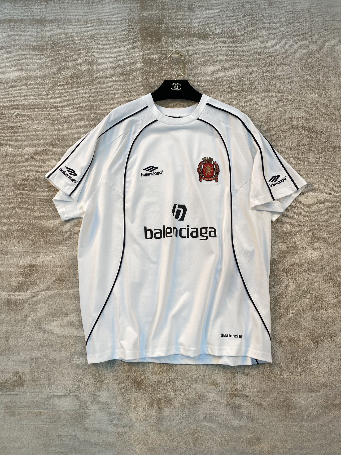 Balenciaga SOCCER T-SHIRT OVERSIZED PARIS