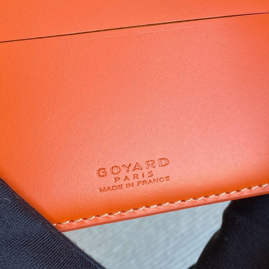Goyard Victoire Wallet Orange