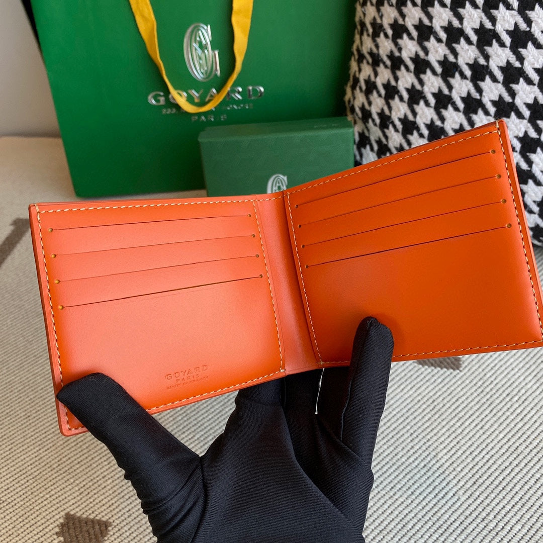Goyard Victoire Wallet Orange