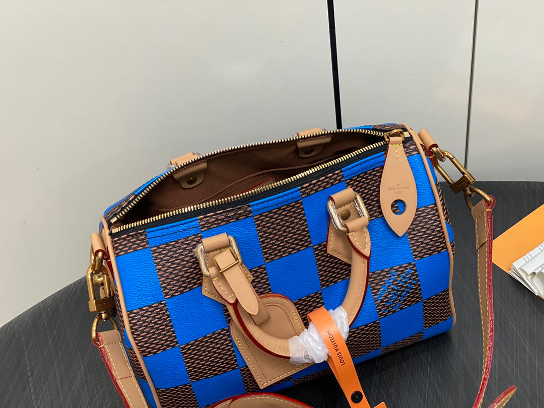 Speedy 25 Bandoulière Damier Pop N40585