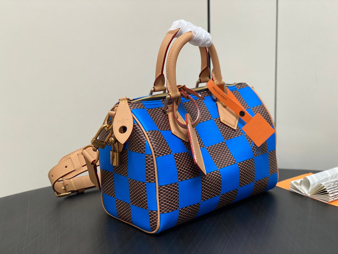 Speedy 25 Bandoulière Damier Pop N40585