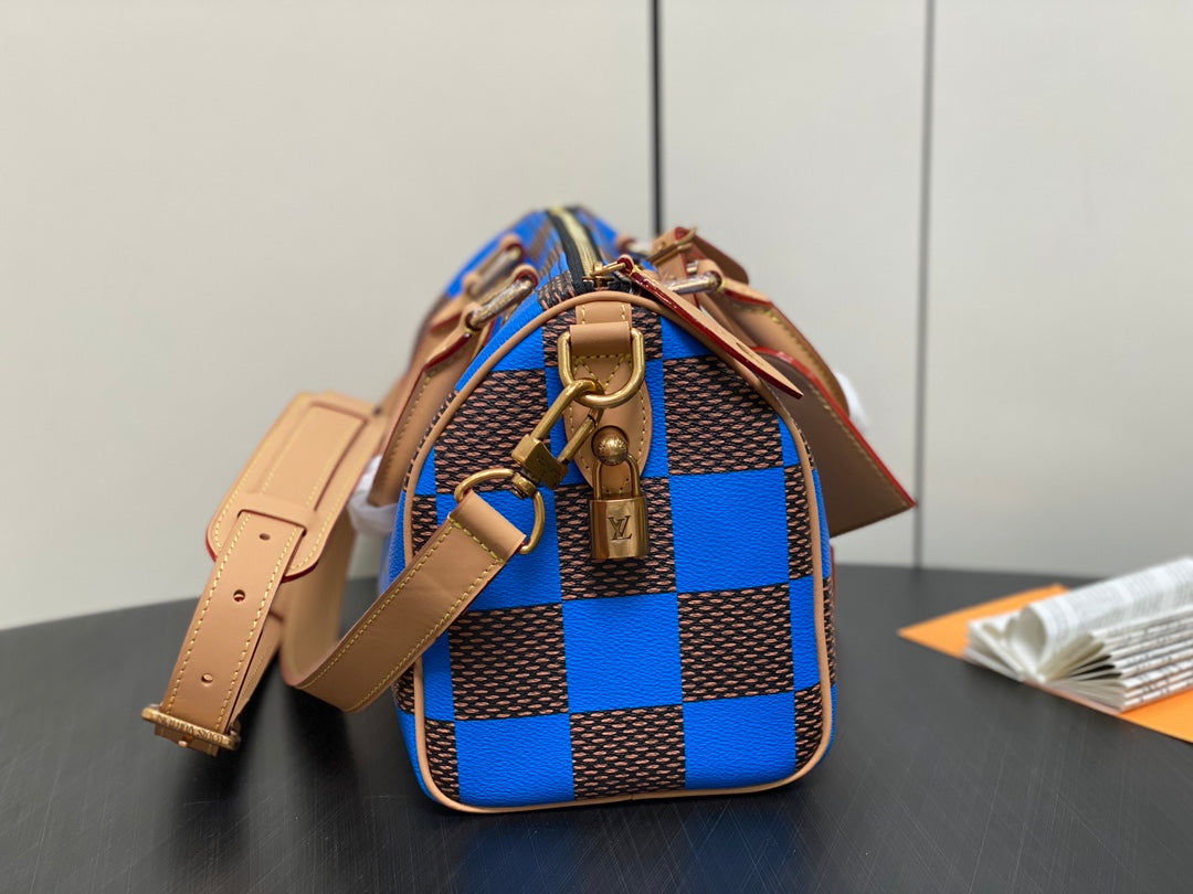 Speedy 25 Bandoulière Damier Pop N40585