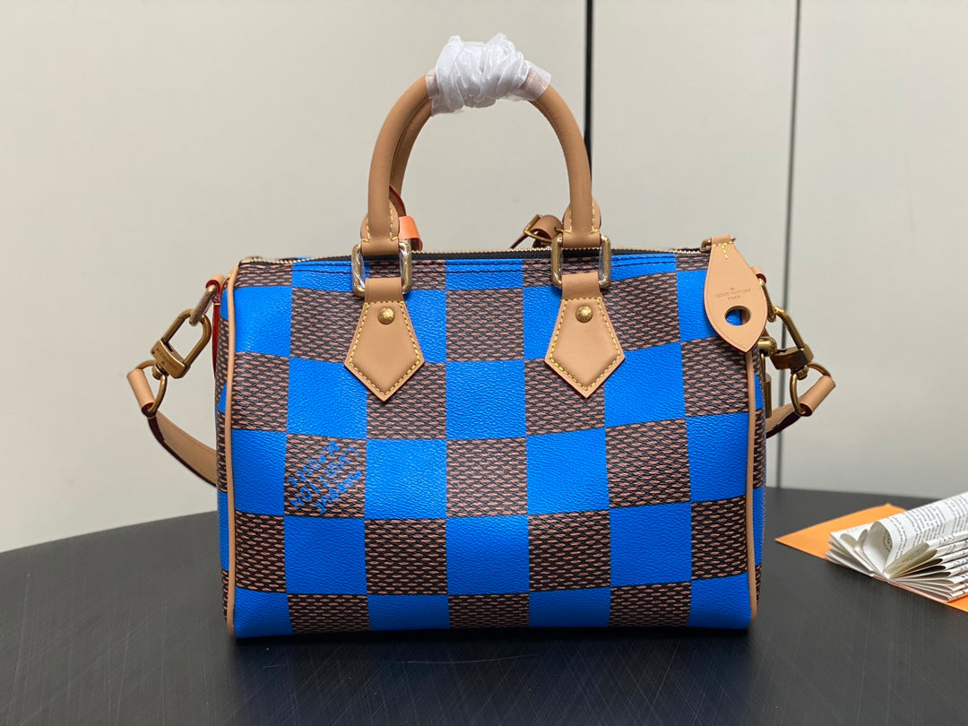 Speedy 25 Bandoulière Damier Pop N40585
