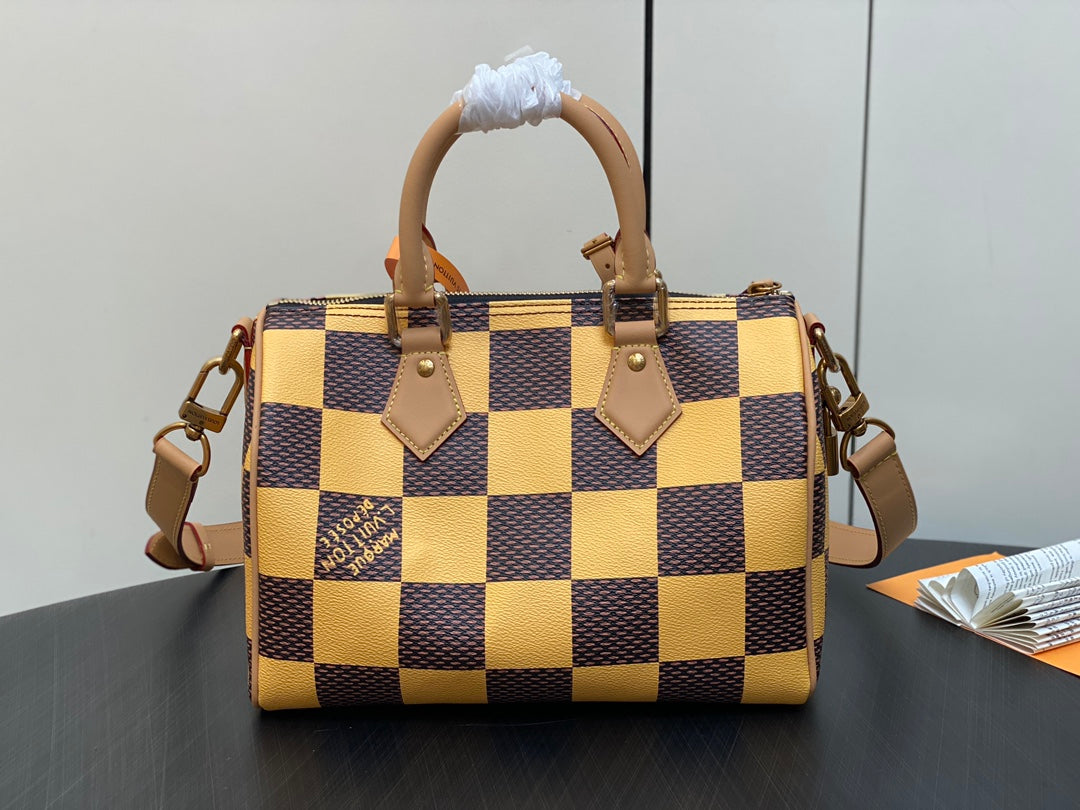 Speedy 25 Bandoulière Damier Pop N40584