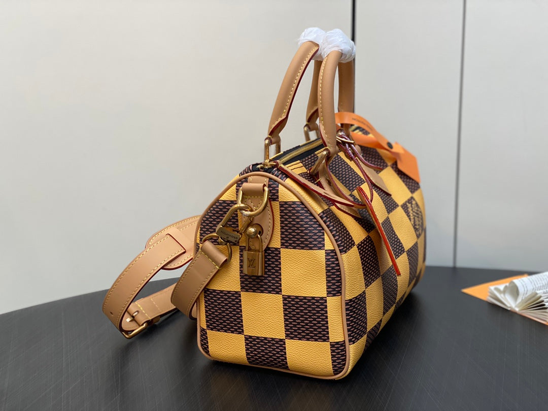 Speedy 25 Bandoulière Damier Pop N40584