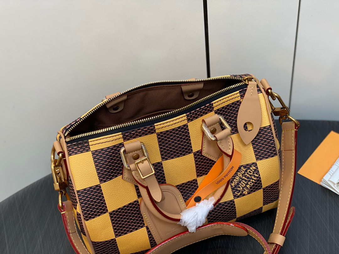 Speedy 25 Bandoulière Damier Pop N40584