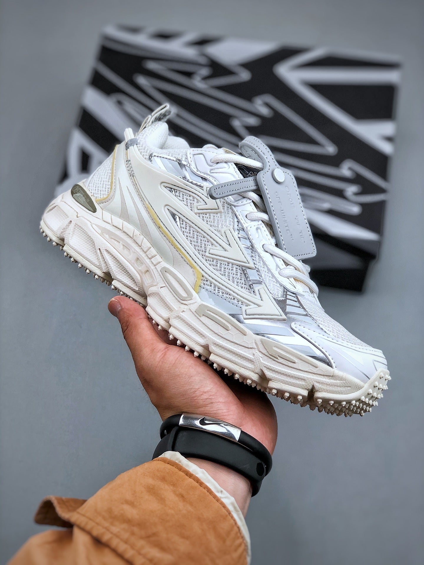 Off-White Be right back sneakers WHITE