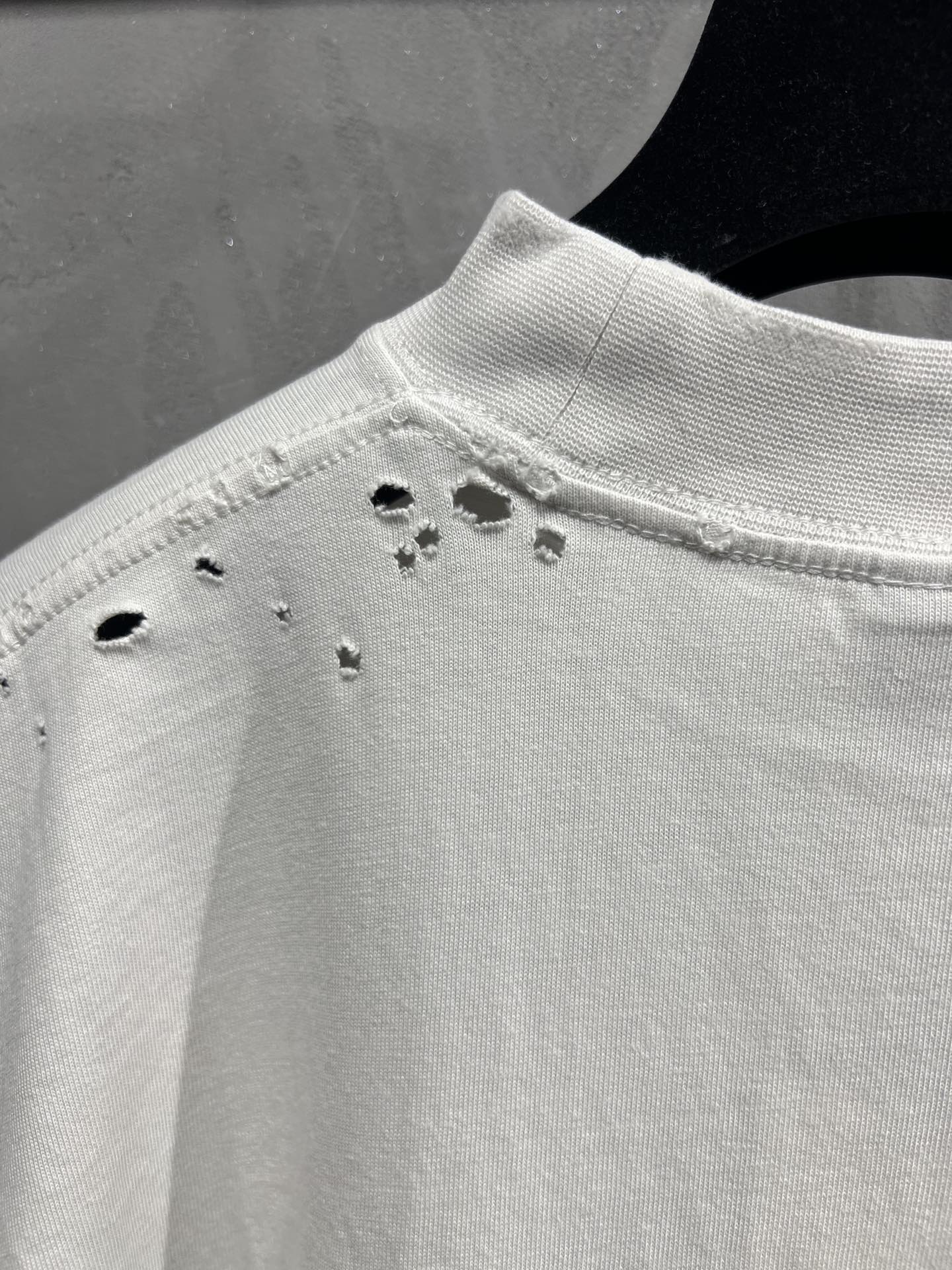 Balenciaga NOT BEEN DONE T-SHIRT OVERSIZED IN OFF WHITE