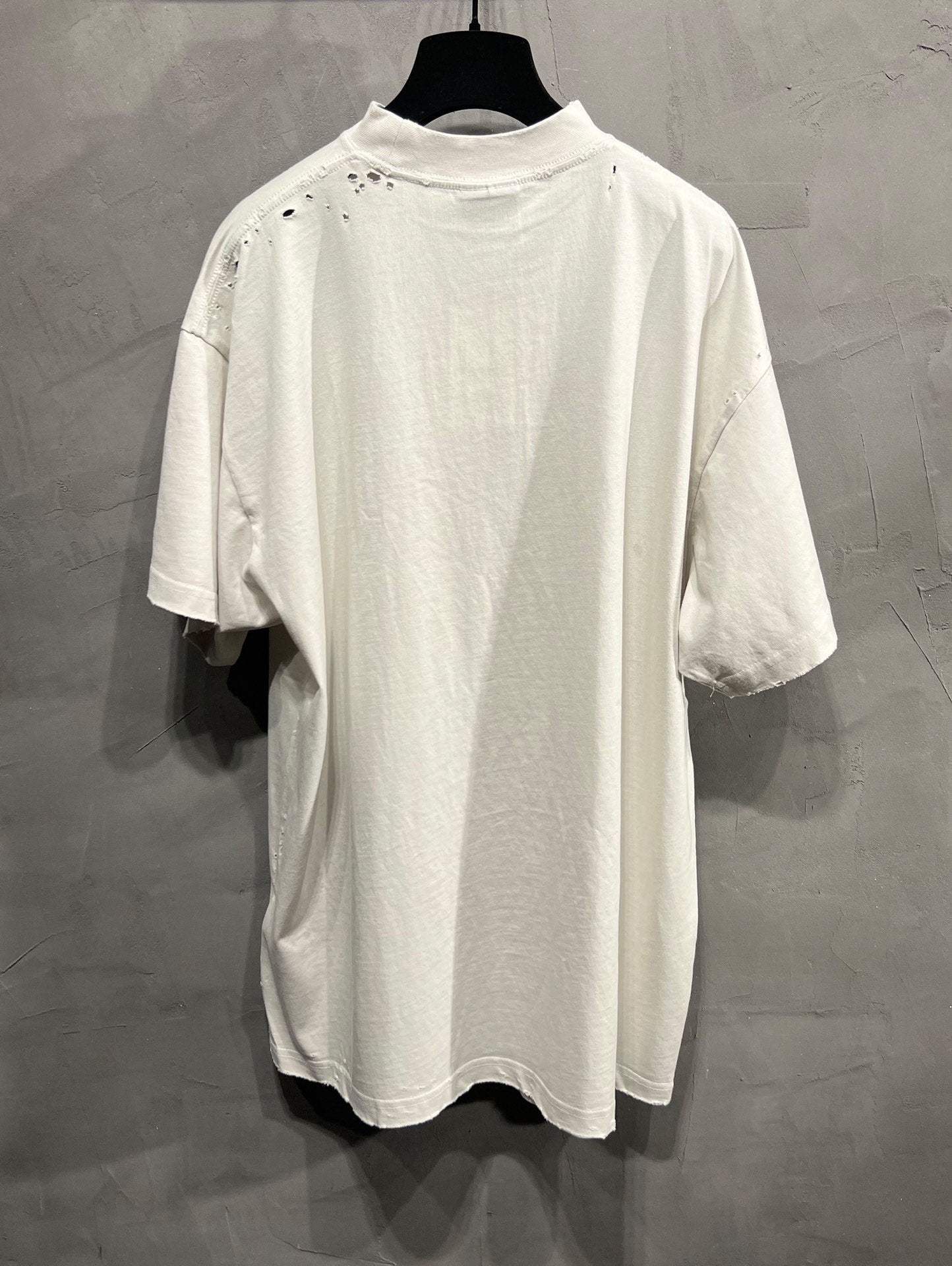 Balenciaga NOT BEEN DONE T-SHIRT OVERSIZED IN OFF WHITE