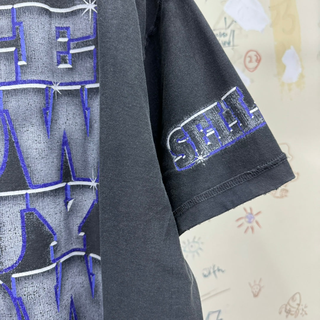 BALENCIAGA SNBN INSIDE-OUT T-SHIRT OVERSIZED IN BLACK