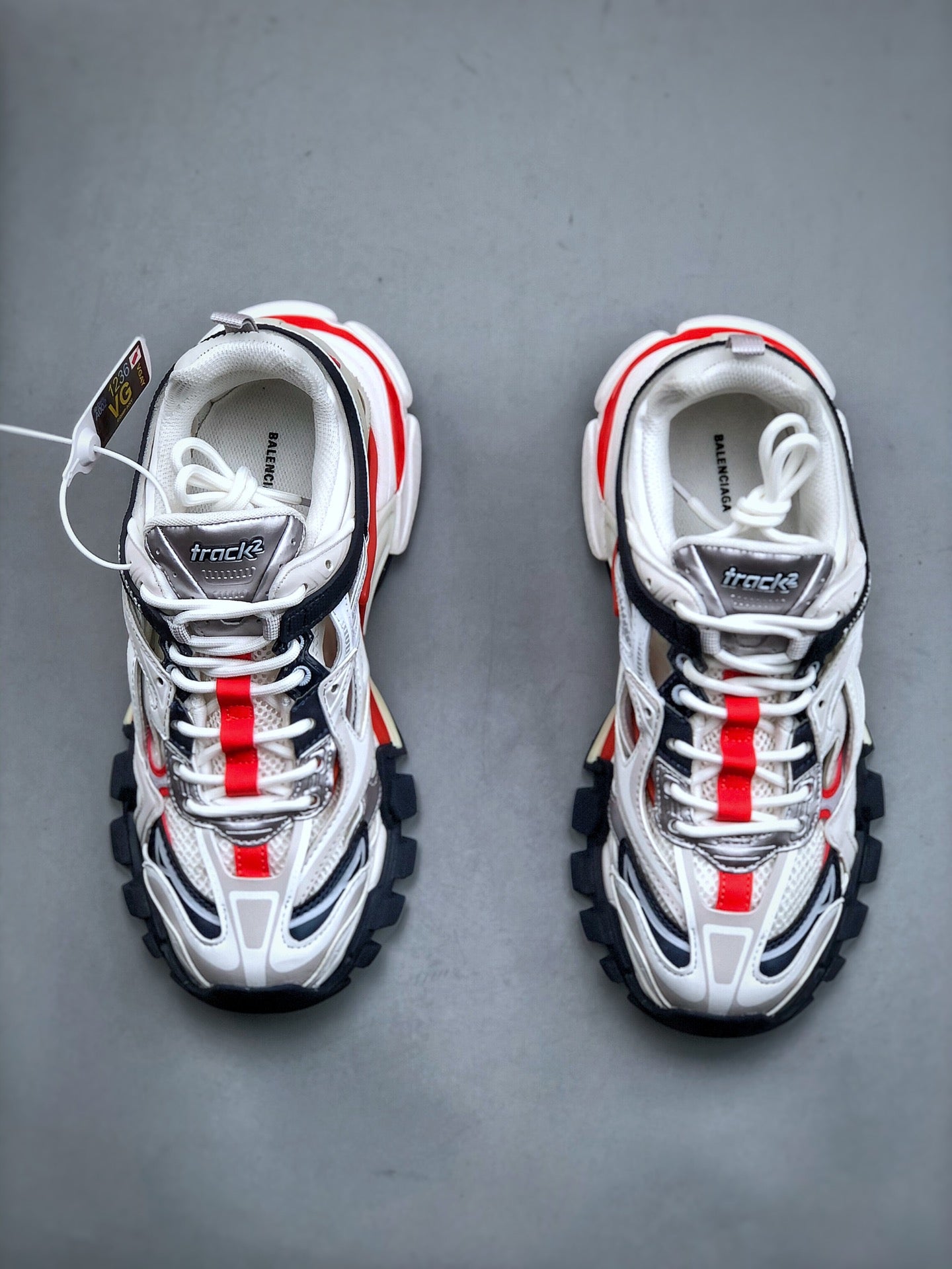 Balenciaga Track 2 Sneaker 'WHITE BLUE RED'