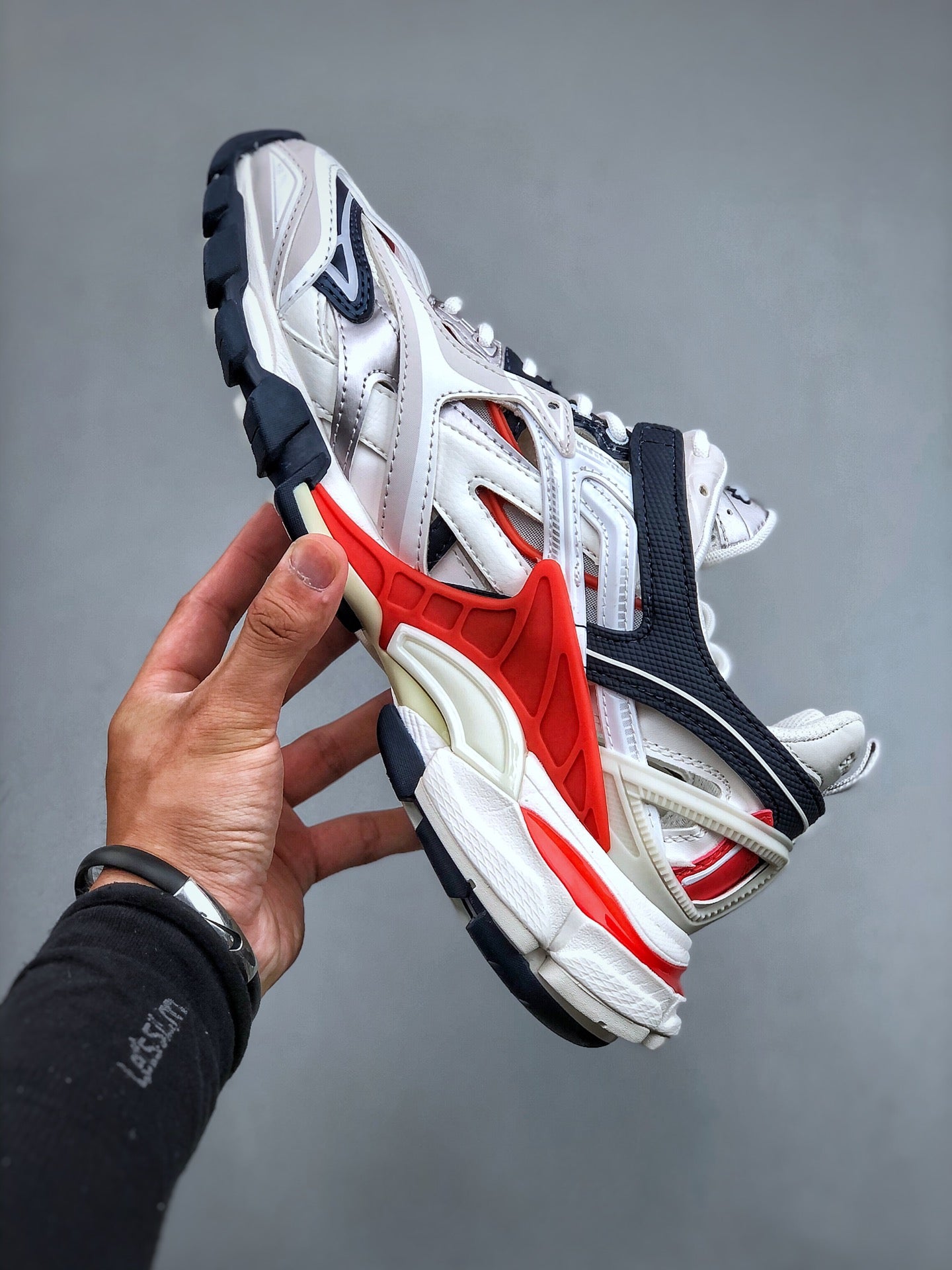 Balenciaga Track 2 Sneaker 'WHITE BLUE RED'
