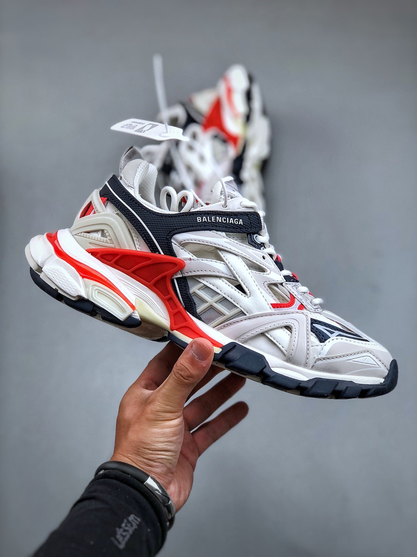 Balenciaga Track 2 Sneaker 'WHITE BLUE RED'