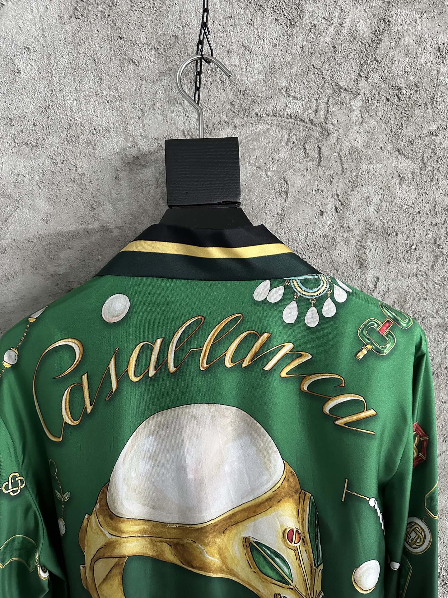 CASABLANCA LA BOITE A BIJOUX SILK SHIRT