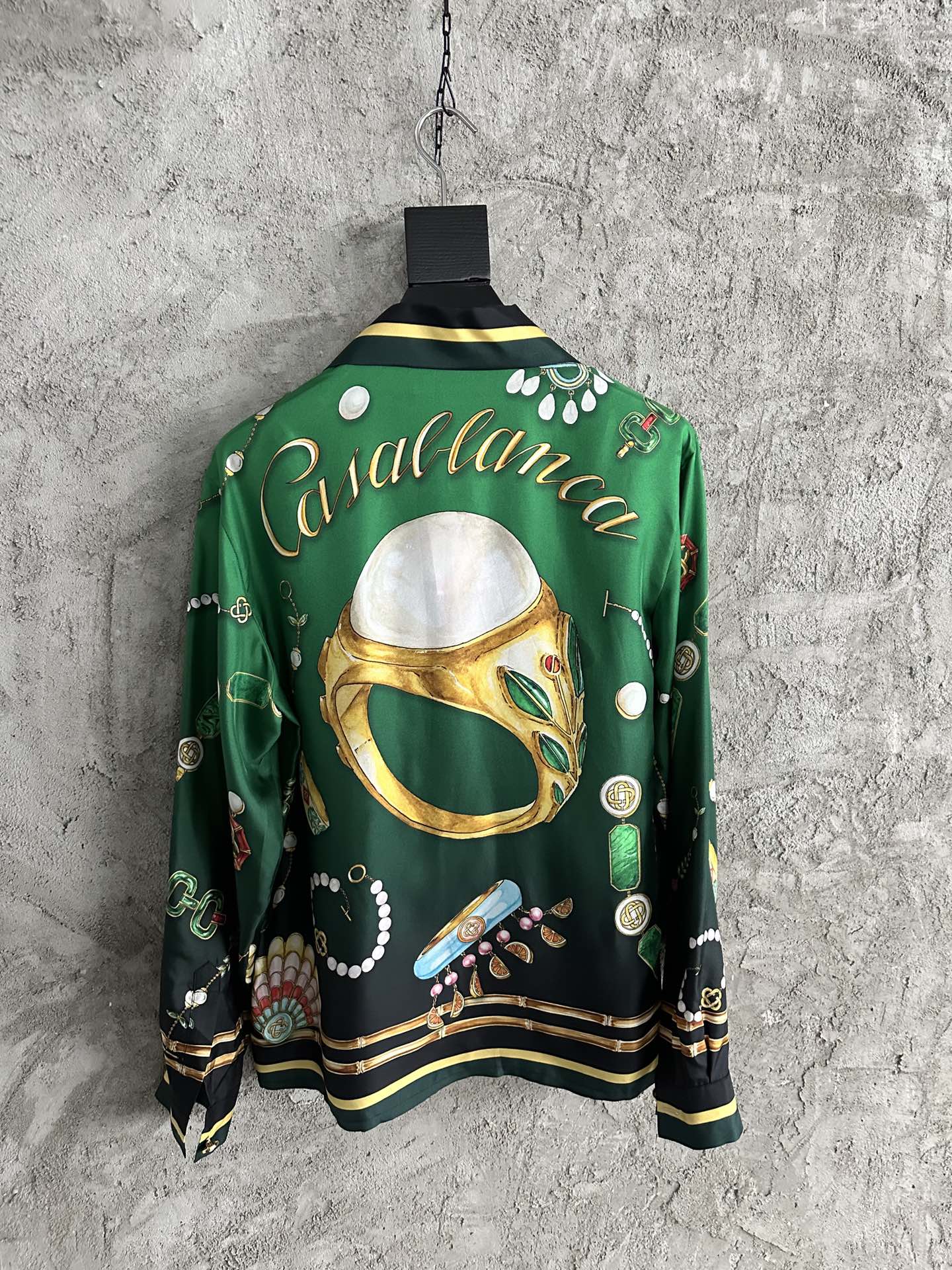 CASABLANCA LA BOITE A BIJOUX SILK SHIRT