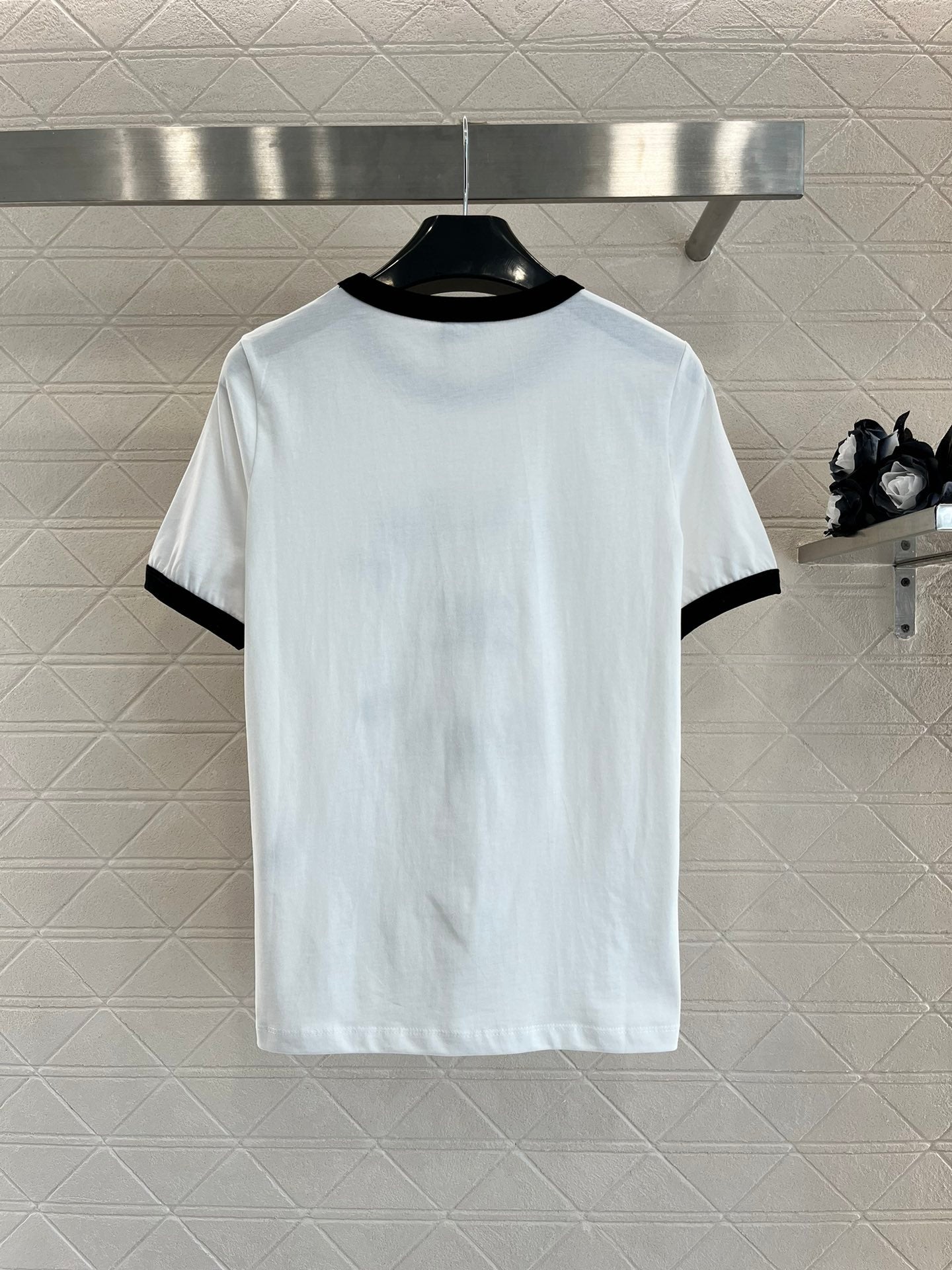 CELINE TRIOMPHE T-SHIRT IN COTTON JERSEY