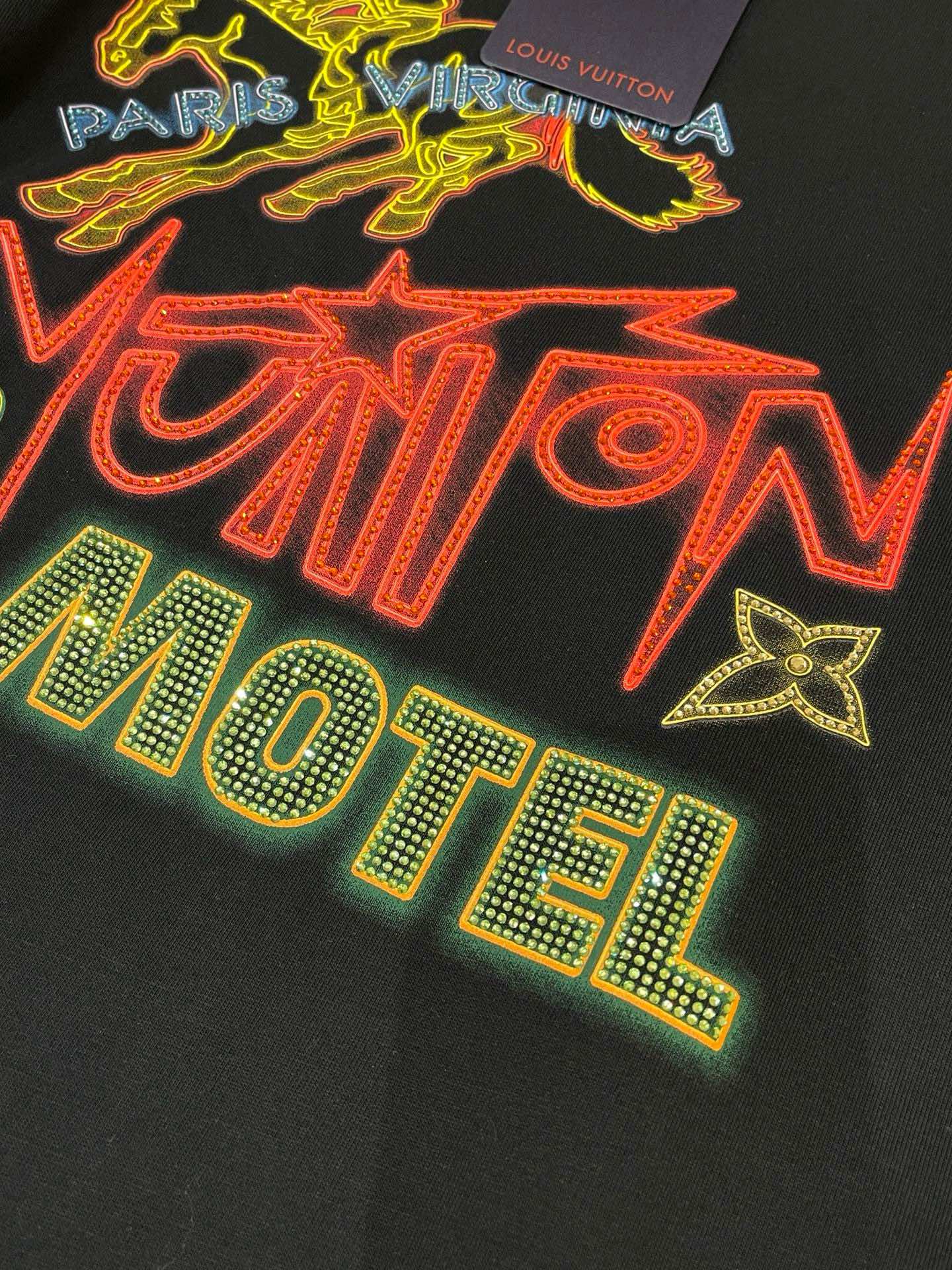 Louis Vuitton Graphic Embellished T-Shirt FW24 Show