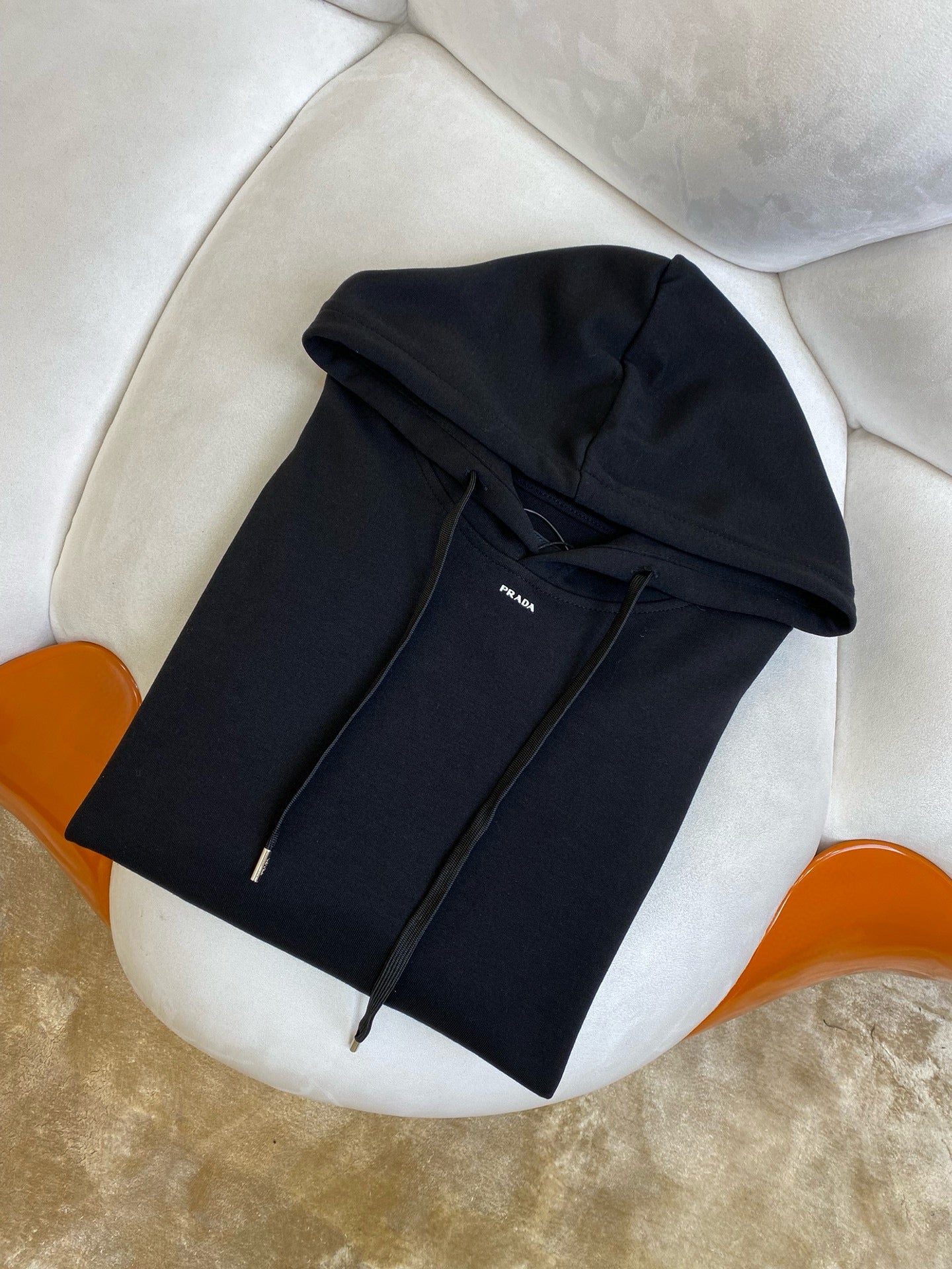 Prada Technical cotton hoodie