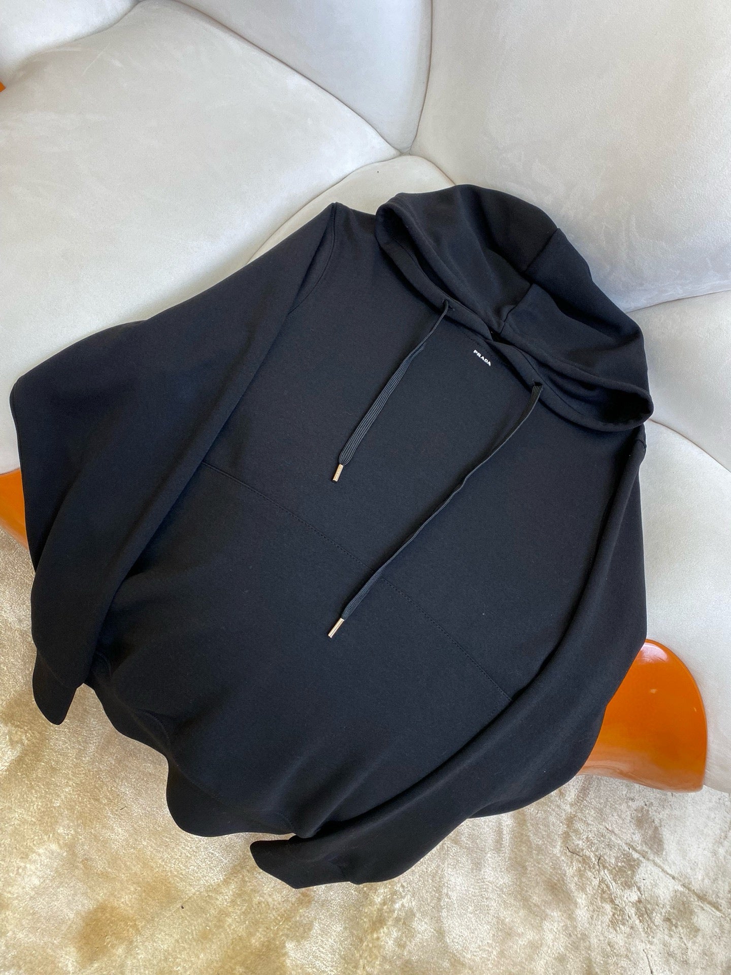 Prada Technical cotton hoodie