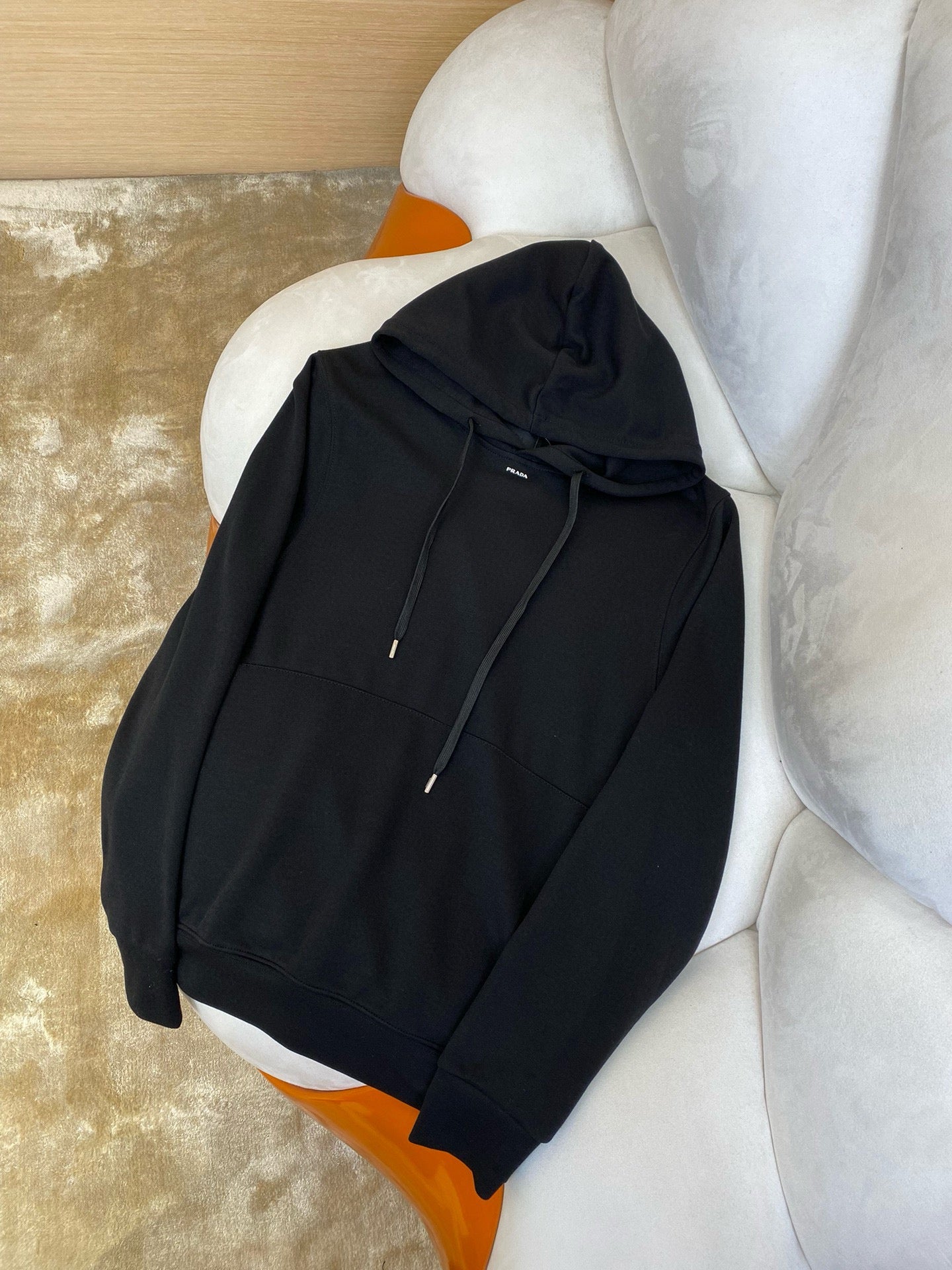 Prada Technical cotton hoodie