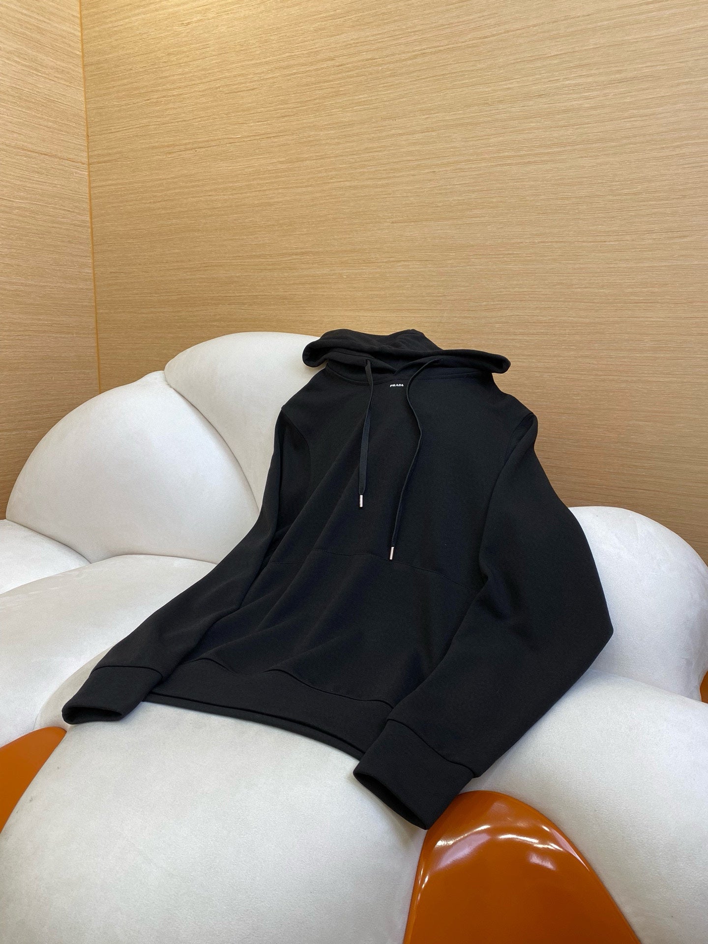 Prada Technical cotton hoodie